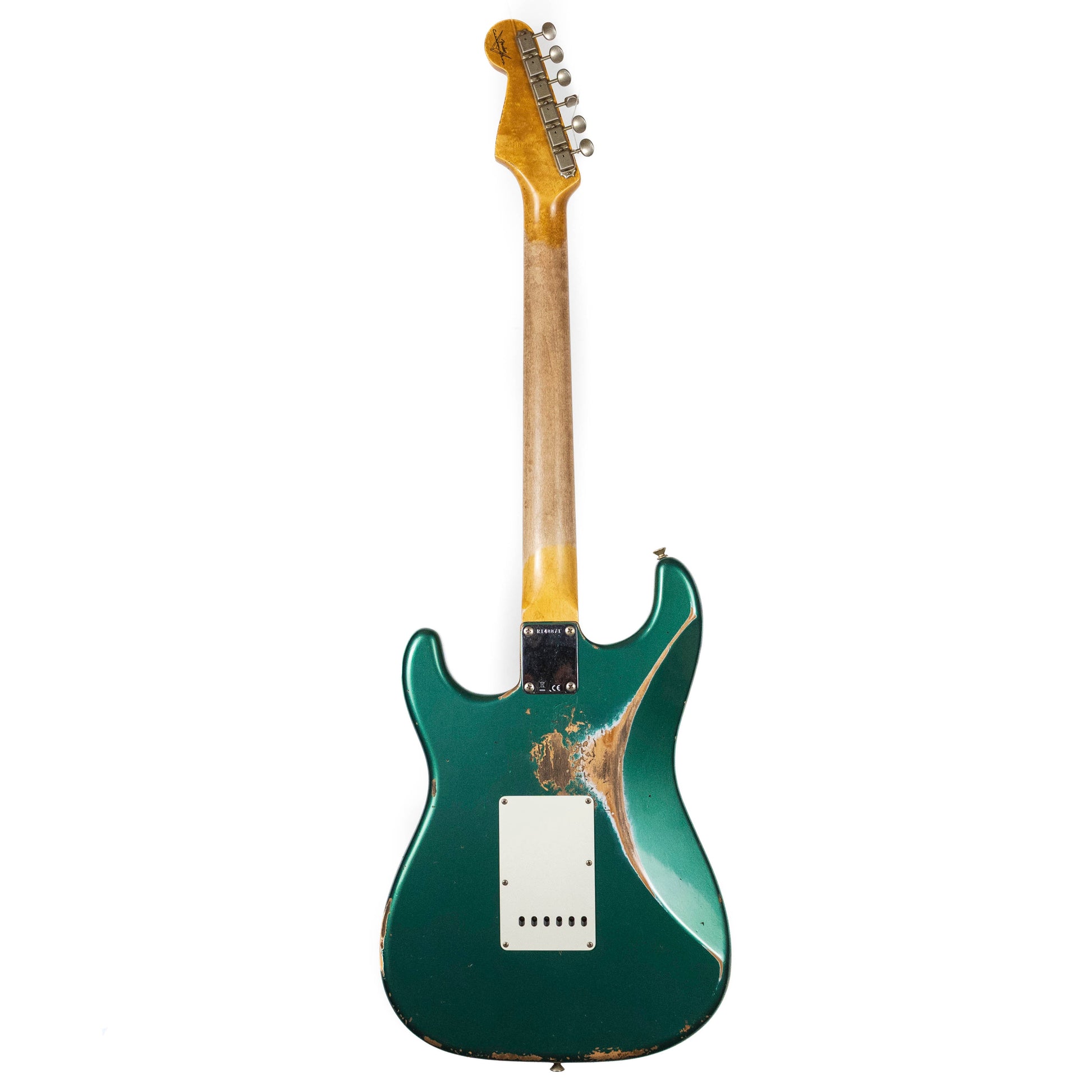 Fender Custom Shop, 1960 STRAT, Heavy Relic Aged Sherwood Green Metallic