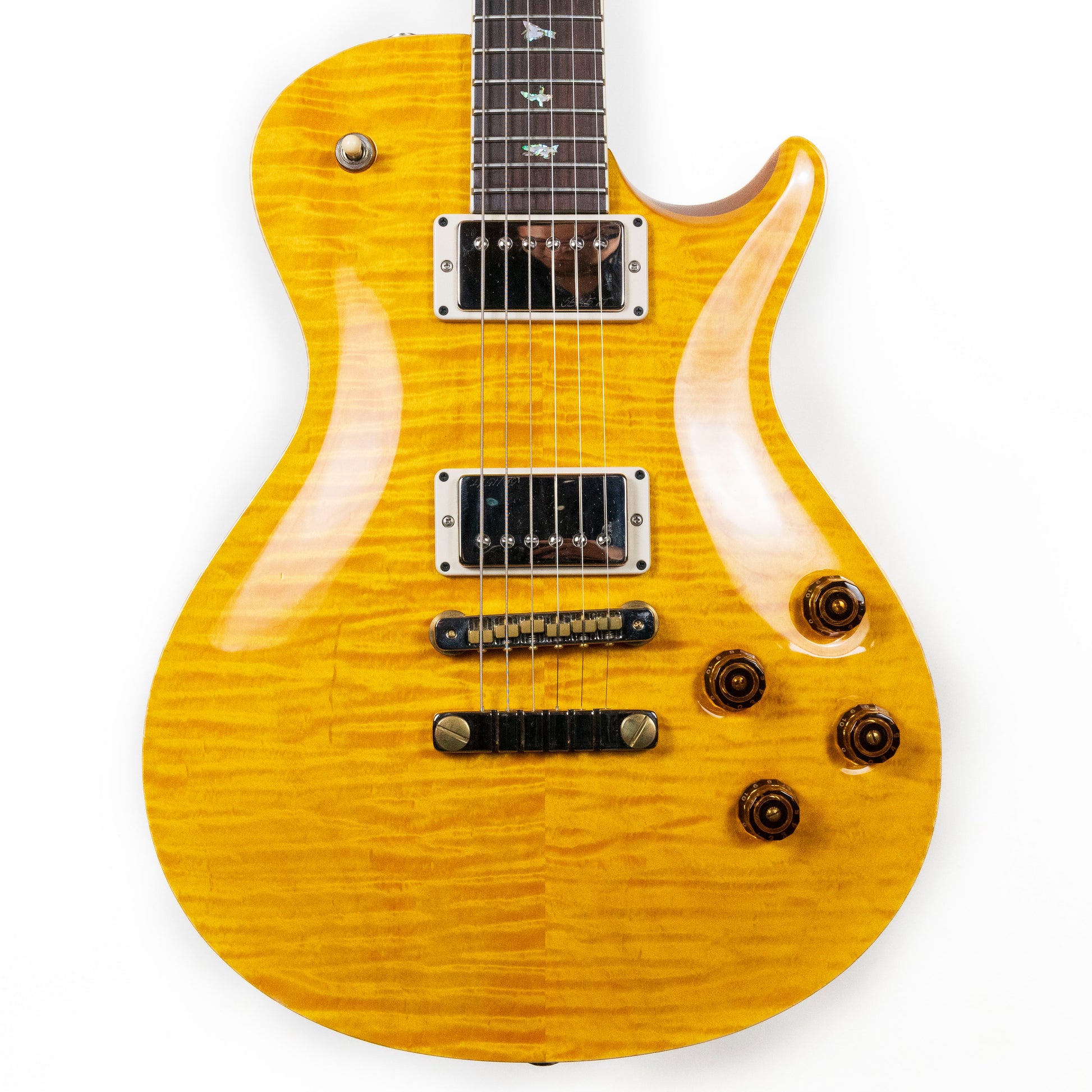 PRS 2018 SC 594 Brazilan Rosewood, 10 Top Wood Library, Santana Yellow