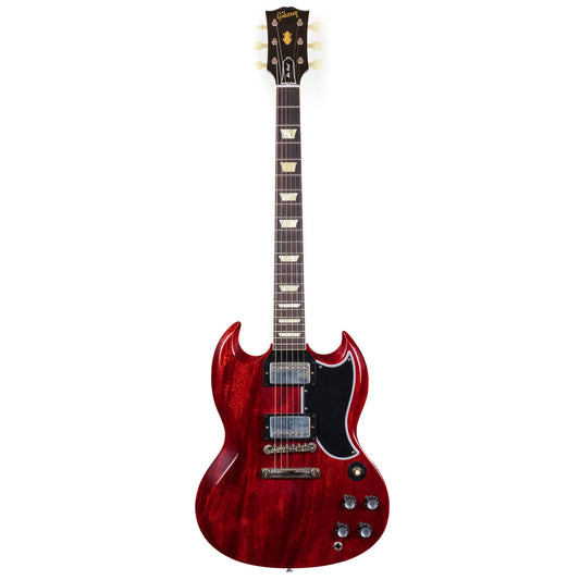 Gibson Custom 1961 Les Paul SG Standard Reissue Stop-Bar, VOS Cherry Red