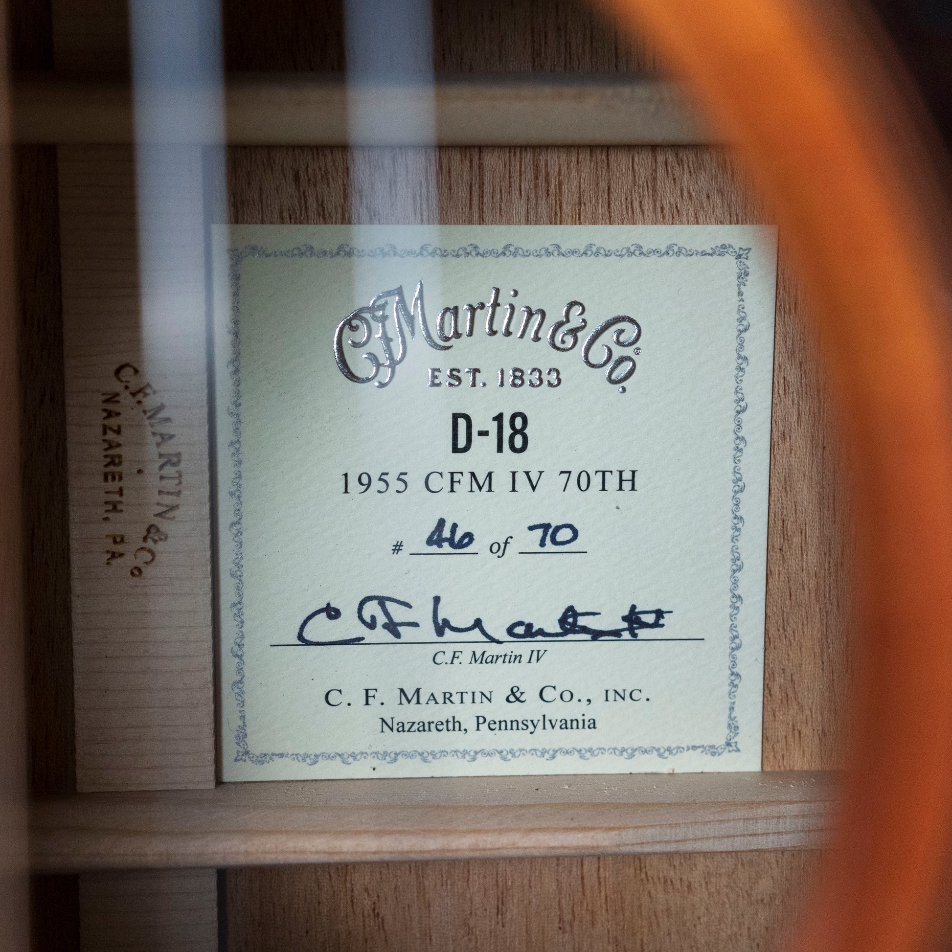 Martin D-18 1955 CFM IV 70TH