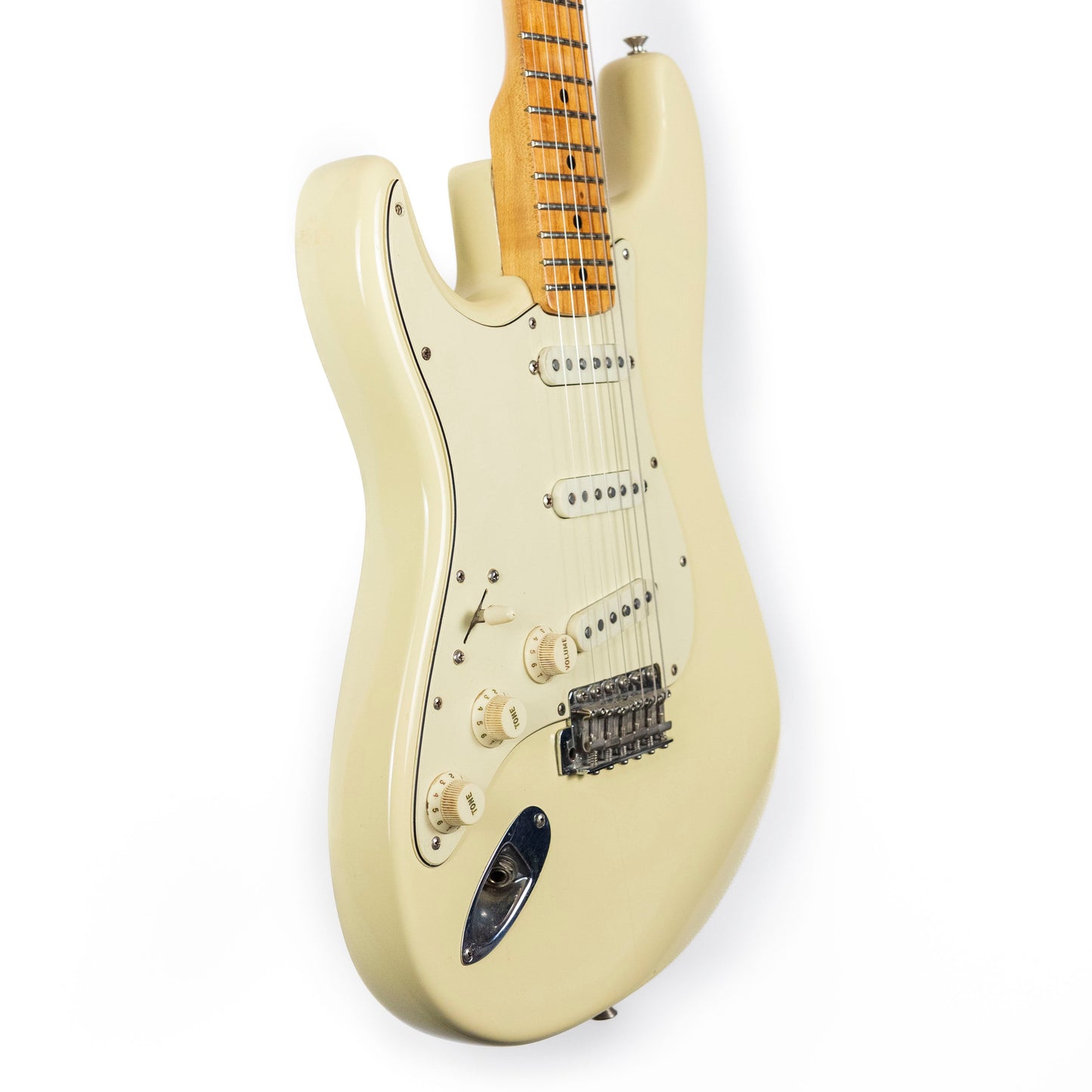 Fender 1973 Strat, LEFTY, Refin Olympic White