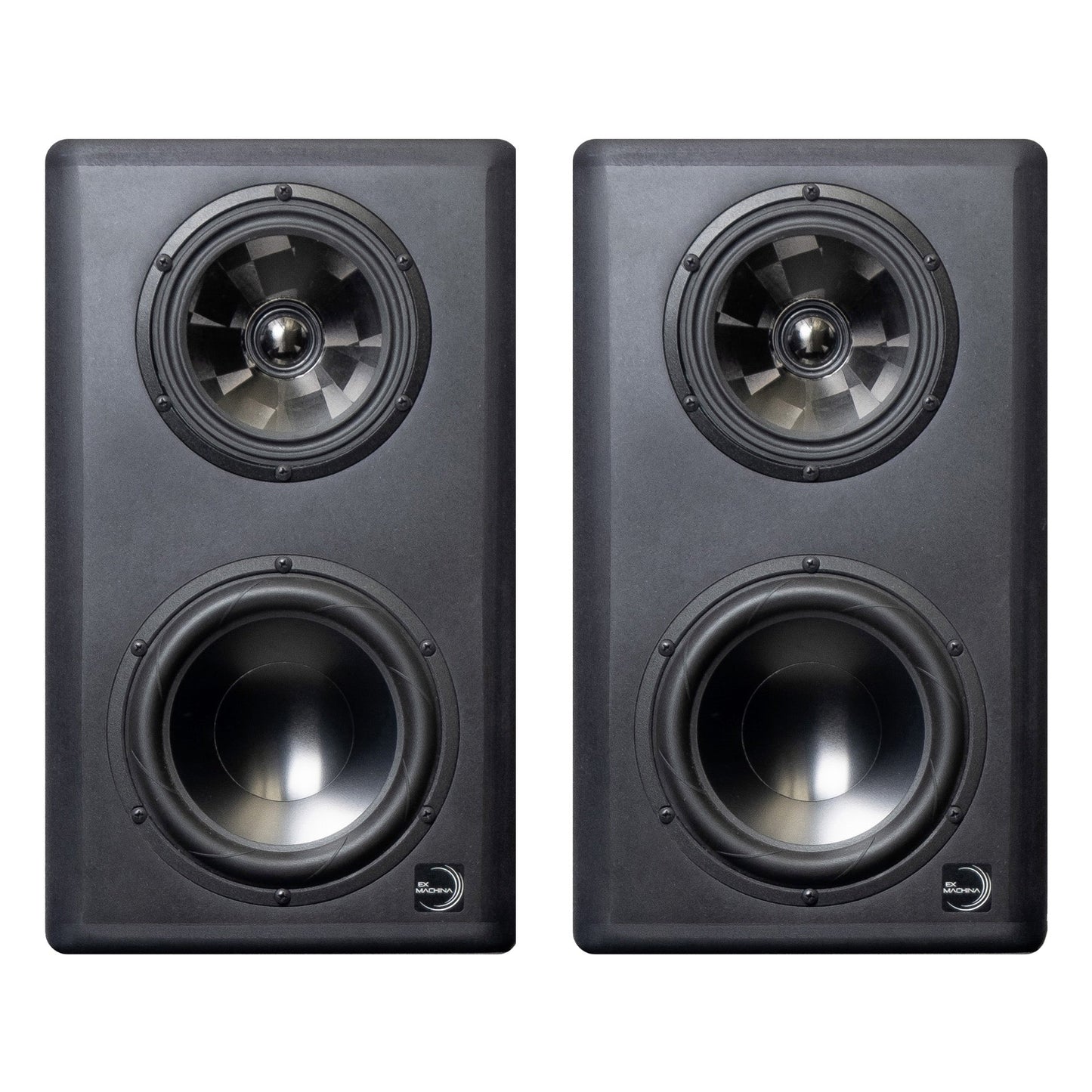 Ex Machina Soundworks Ganymede 3 way 6.5” Powered Studio Monitors - Pair