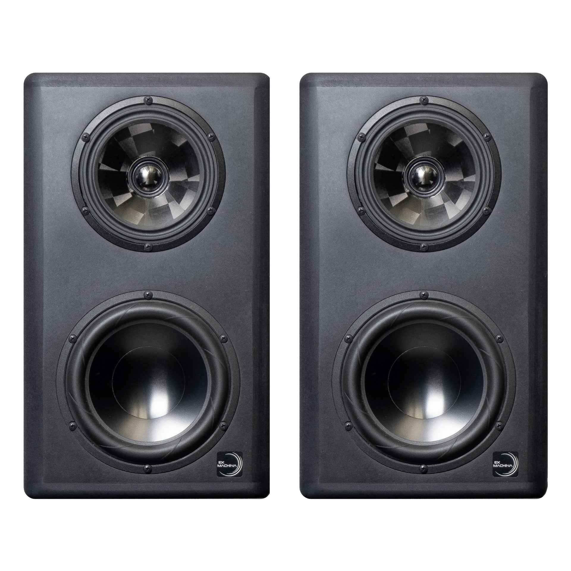Ex Machina Soundworks Ganymede 3 way 6.5” Powered Studio Monitors - Pair