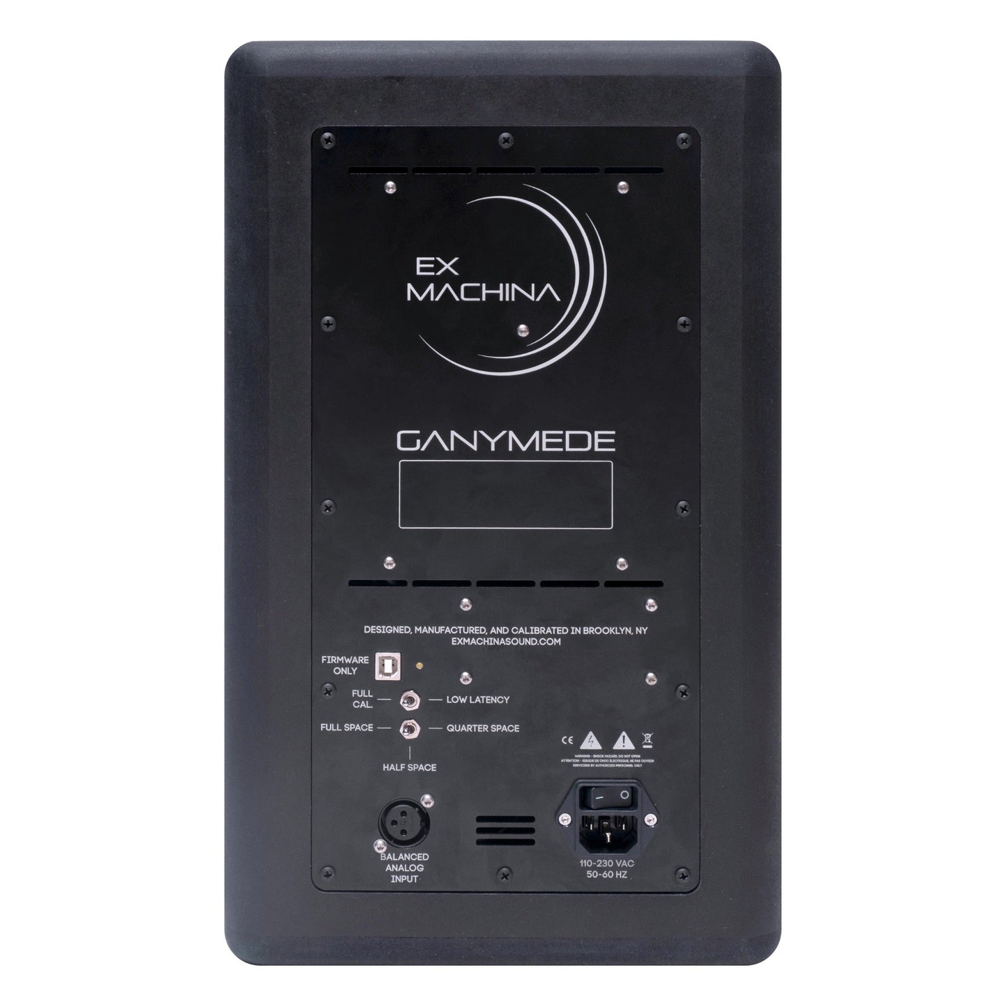 Ex Machina Soundworks Ganymede 3 way 6.5” Powered Studio Monitors - Pair