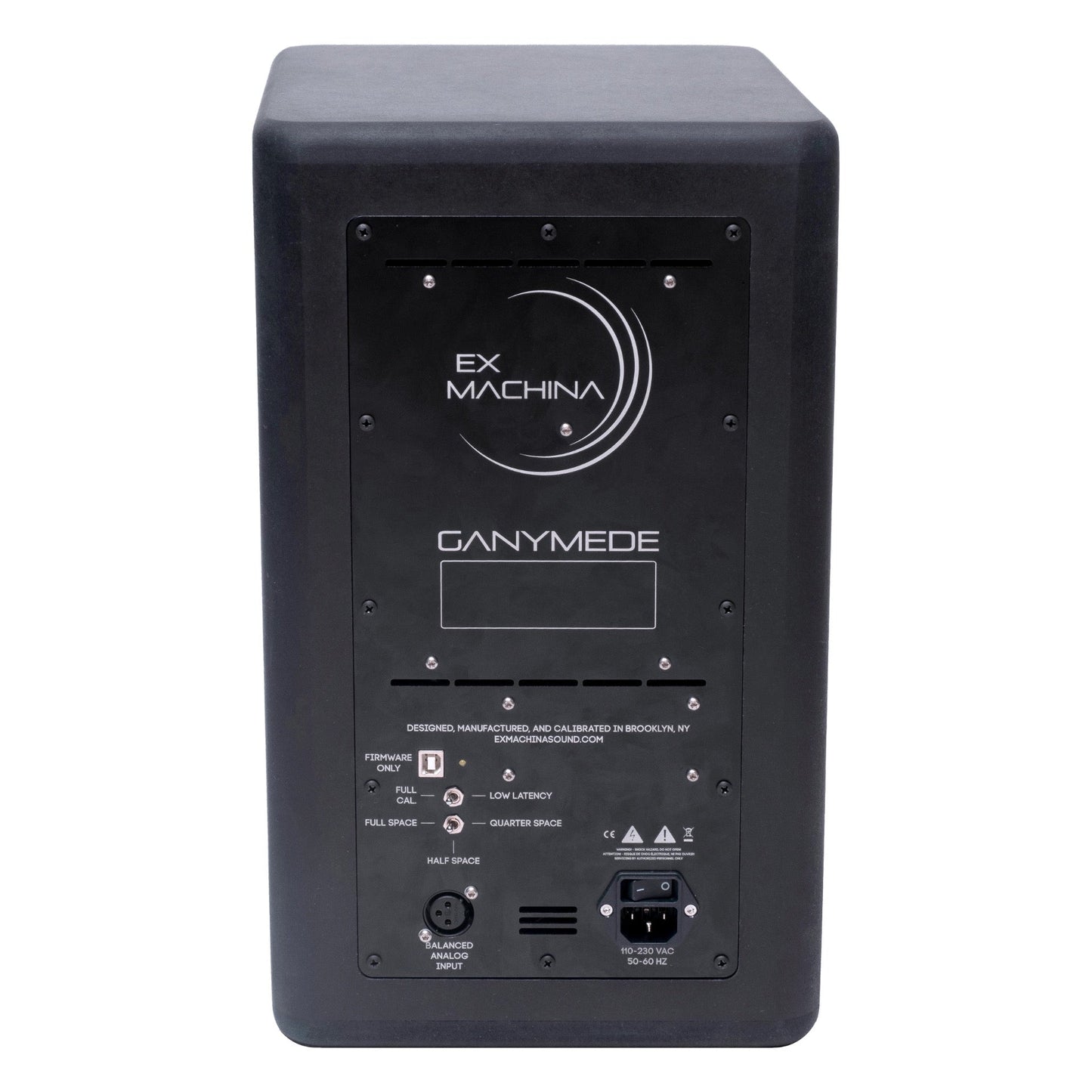 Ex Machina Soundworks Ganymede 3 way 6.5” Powered Studio Monitors - Pair