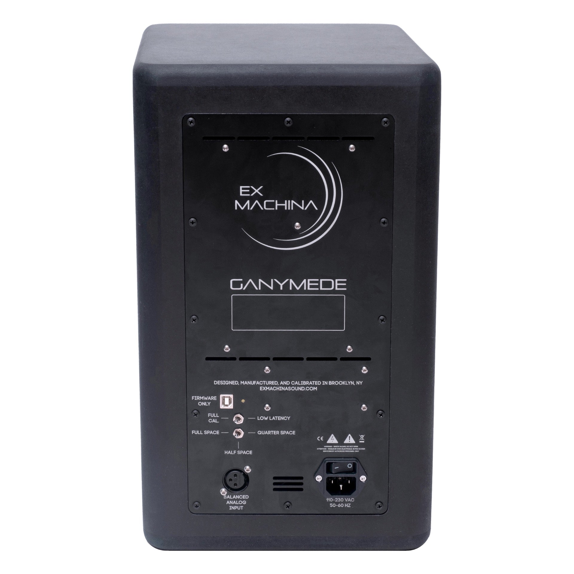 Ex Machina Soundworks Ganymede 3 way 6.5” Powered Studio Monitors - Pair