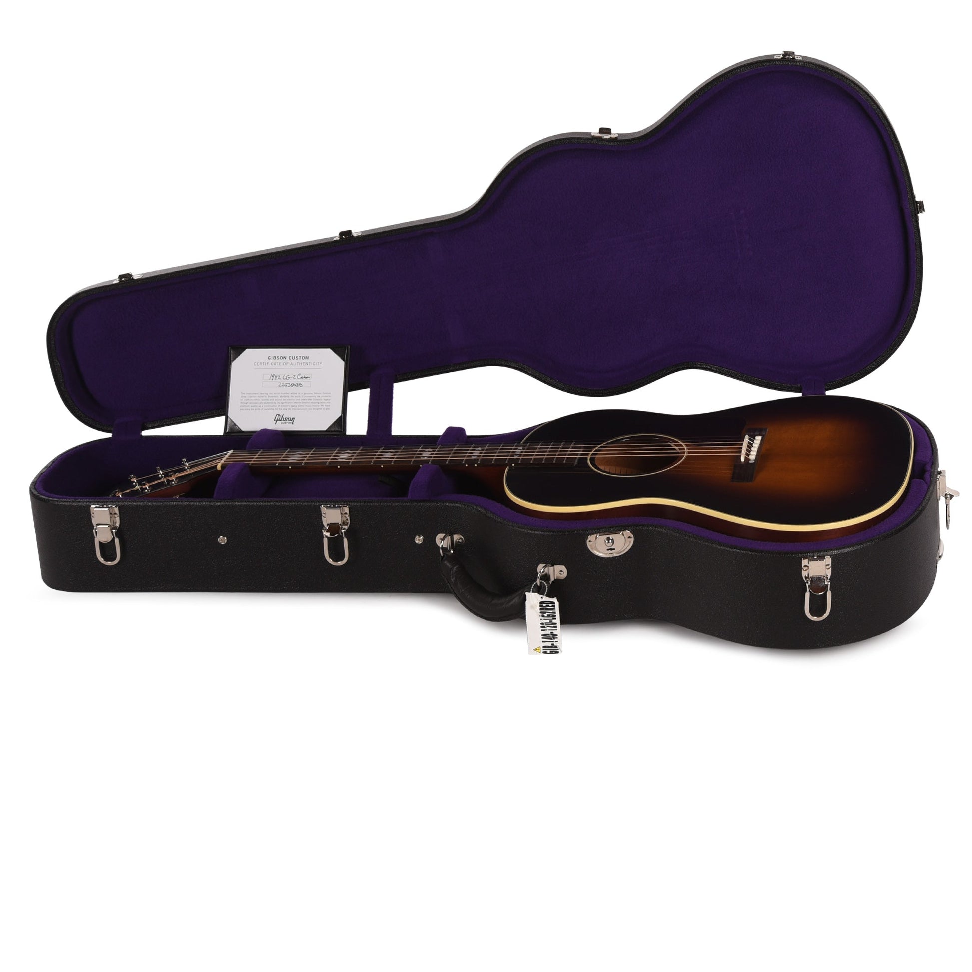 Gibson Custom Shop Limited Run 1942 LG-2 AJ Thermally Aged Red Spruce/Mahogany 1930s Burst VOS