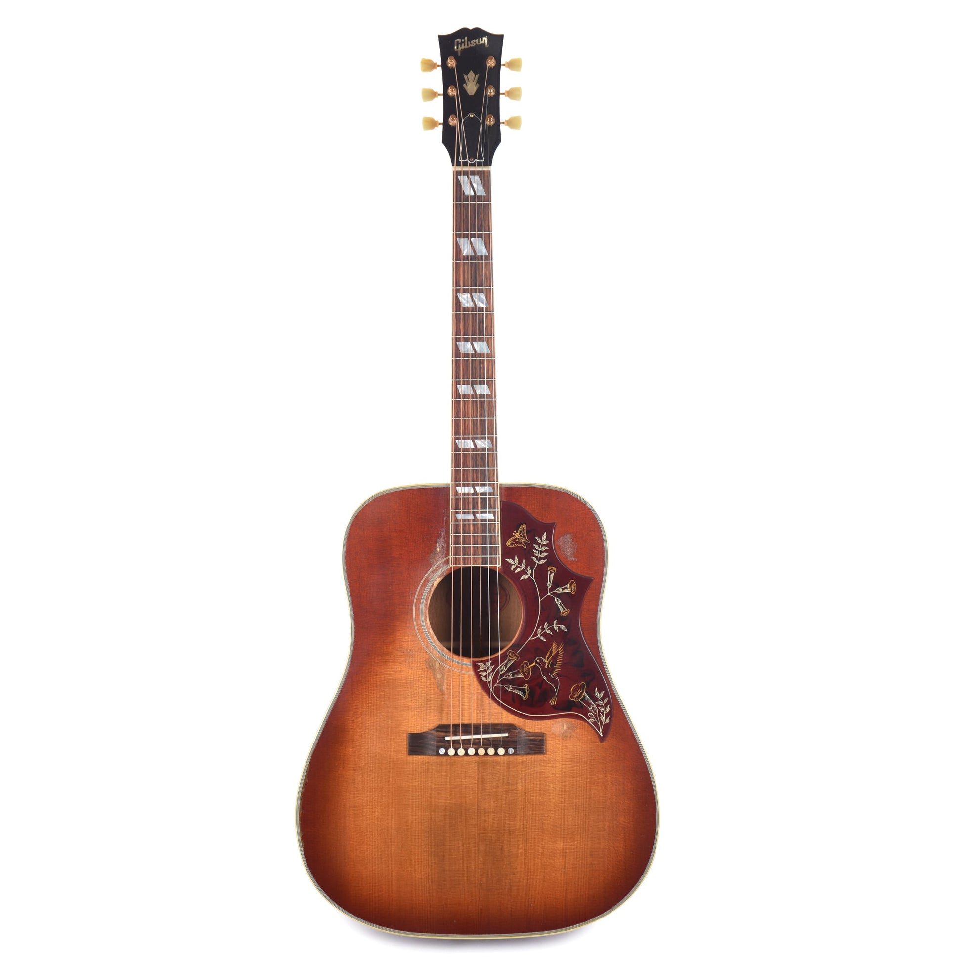 Gibson Custom Shop 1960 Hummingbird Washed Cherry Sunburst Murphy Lab Heavy Aged