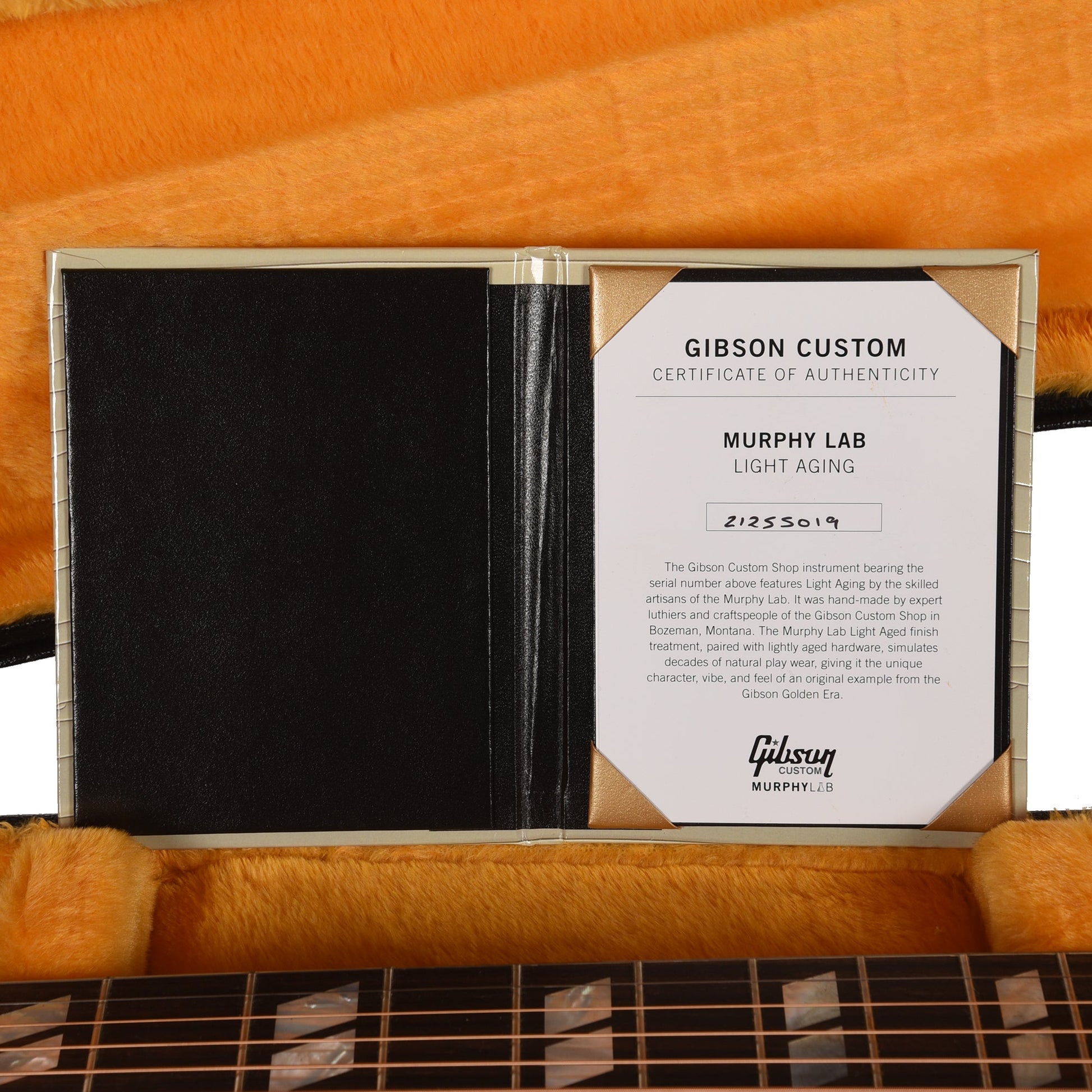 Gibson Custom Shop Historic 1963 Dove Murphy Lab Light Aged Dark Natural