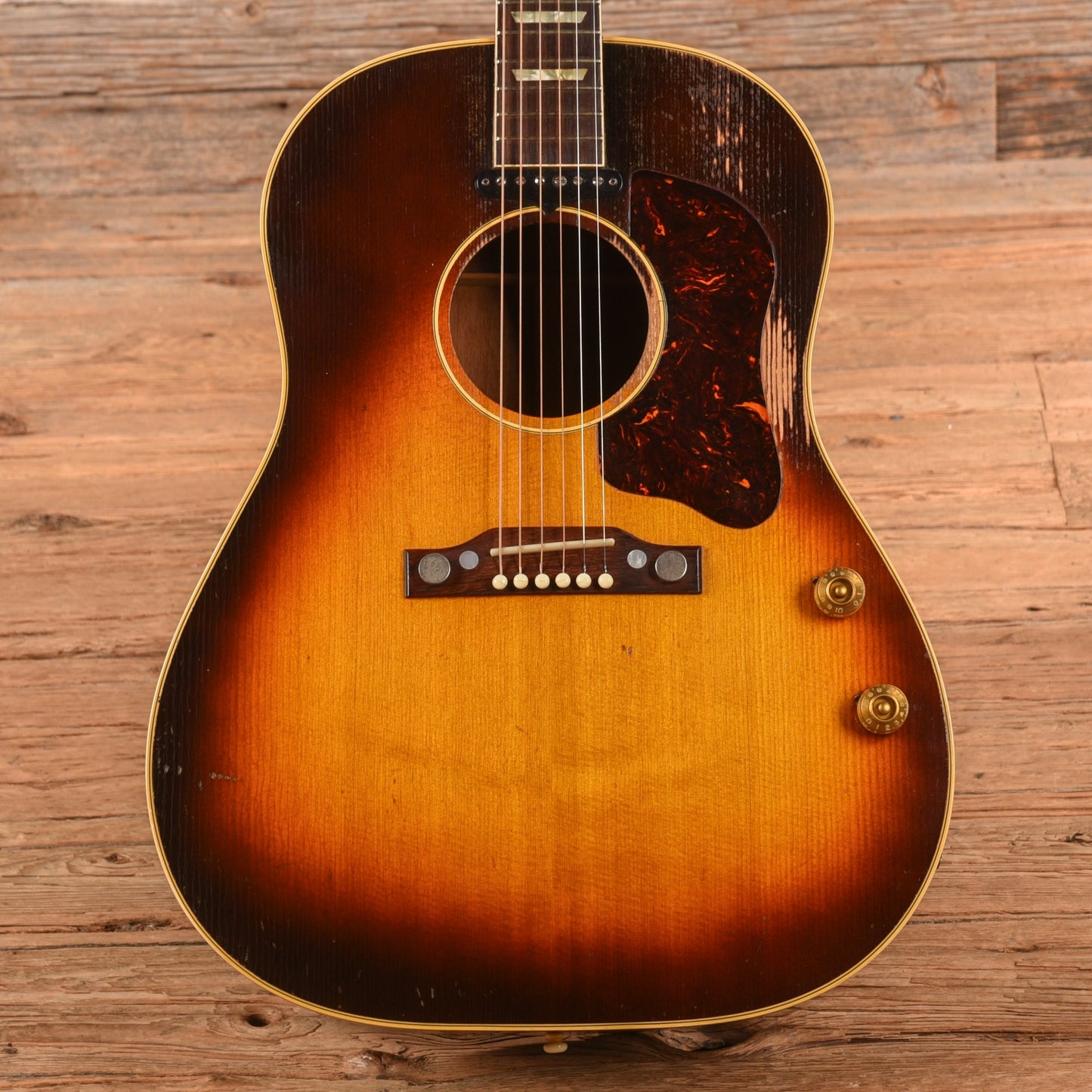 Gibson J-160E Sunburst 1955