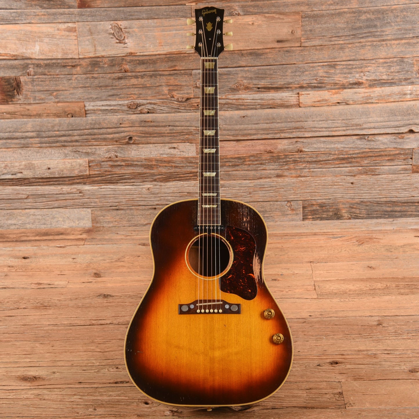 Gibson J-160E Sunburst 1955