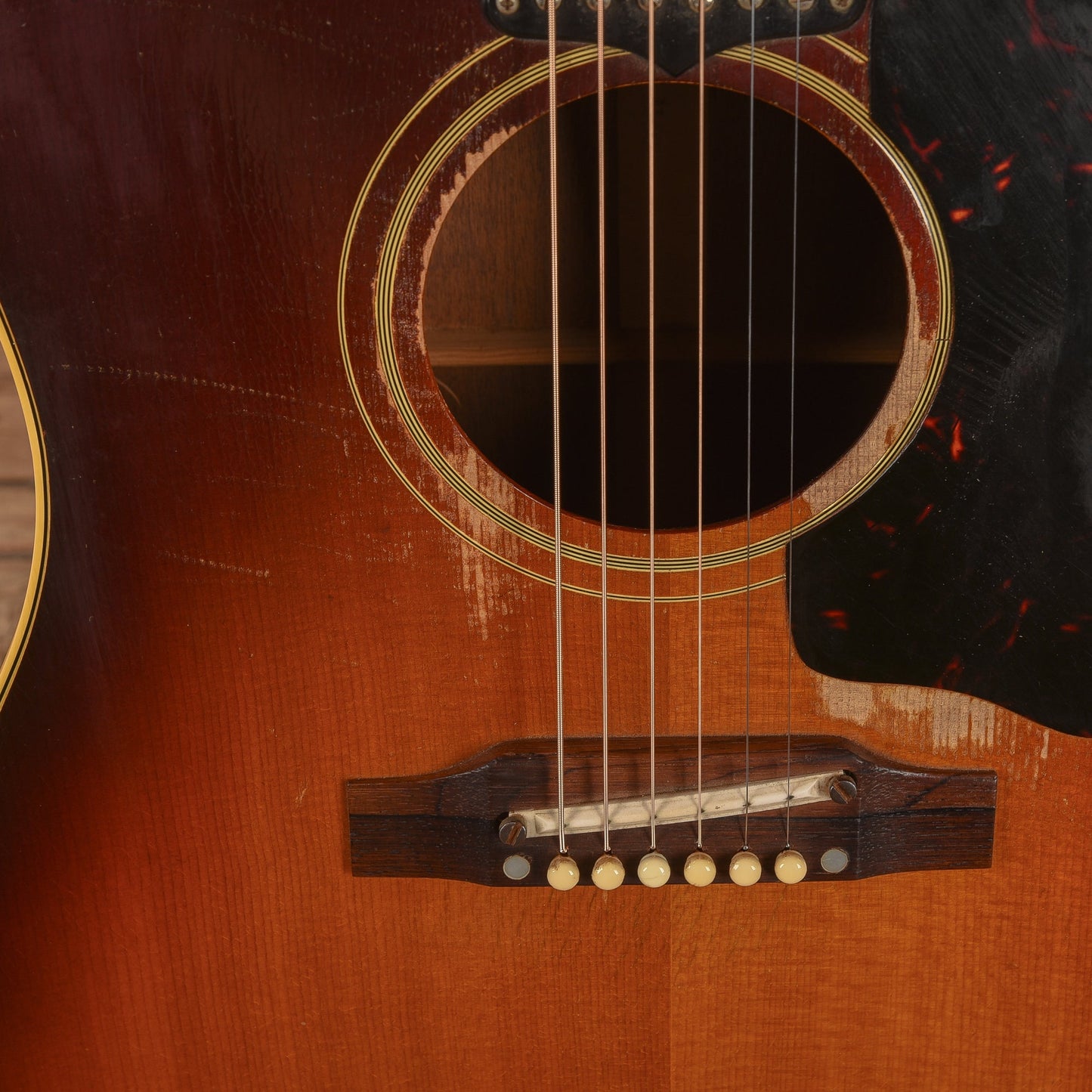 Gibson J-160E Sunburst 1965