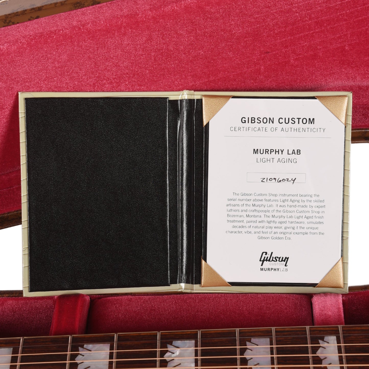 Gibson Custom Shop Historic 1957 SJ-200 Murphy Lab Light Aged Dark Natural