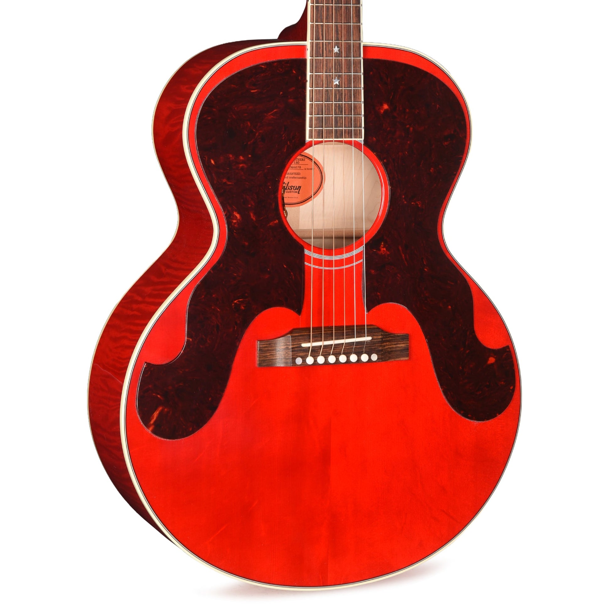 Gibson Custom Shop Limited Run Everly Brothers J-180 Sitka/Maple Cherry Gloss