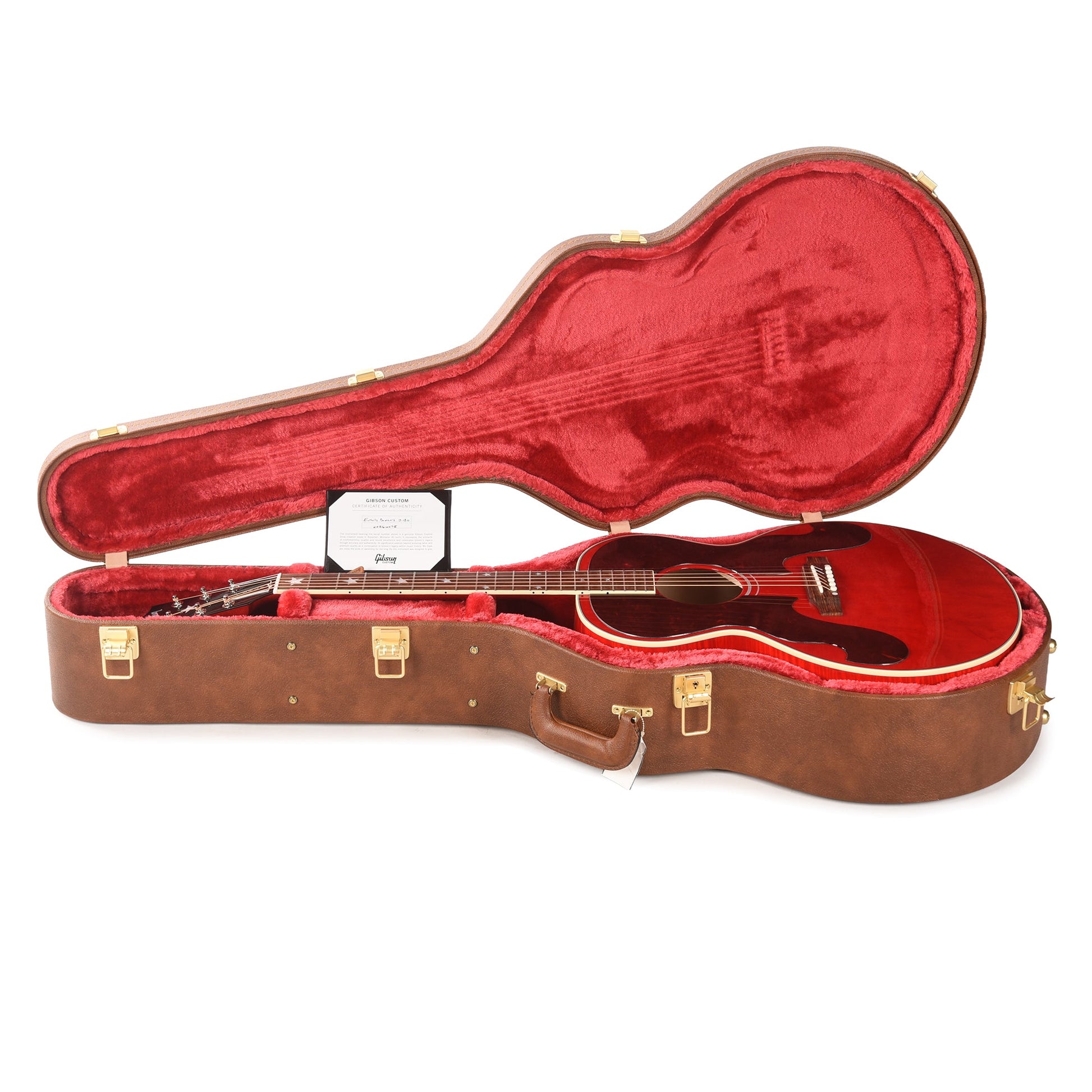 Gibson Custom Shop Limited Run Everly Brothers J-180 Sitka/Maple Cherry Gloss