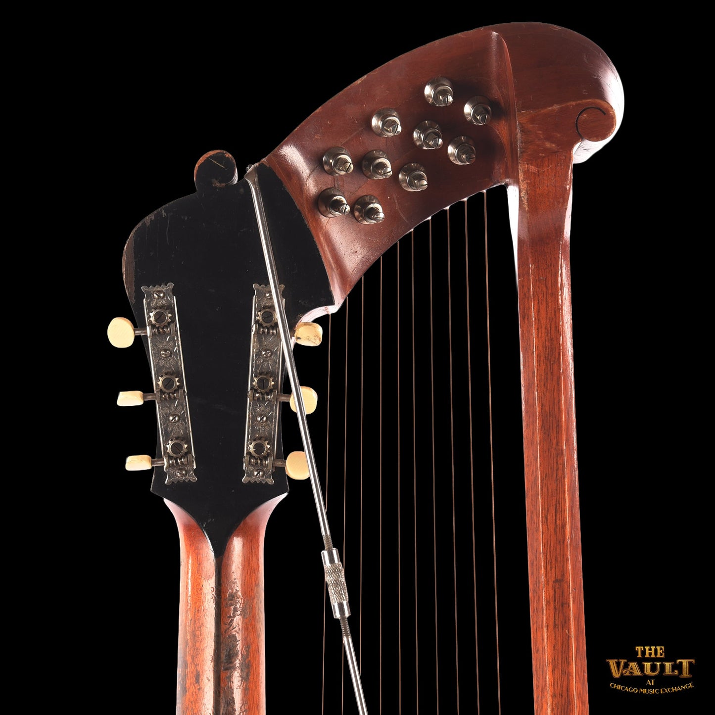 Gibson Style U Harp Guitar Sunburst 1917
