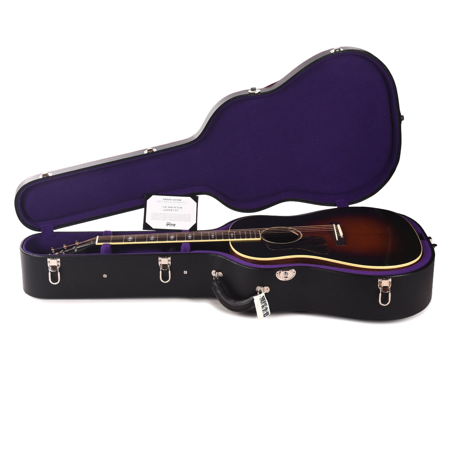 Gibson Custom Shop Historic Reissue 1936 Advanced Jumbo LEFTY Vintage Sunburst