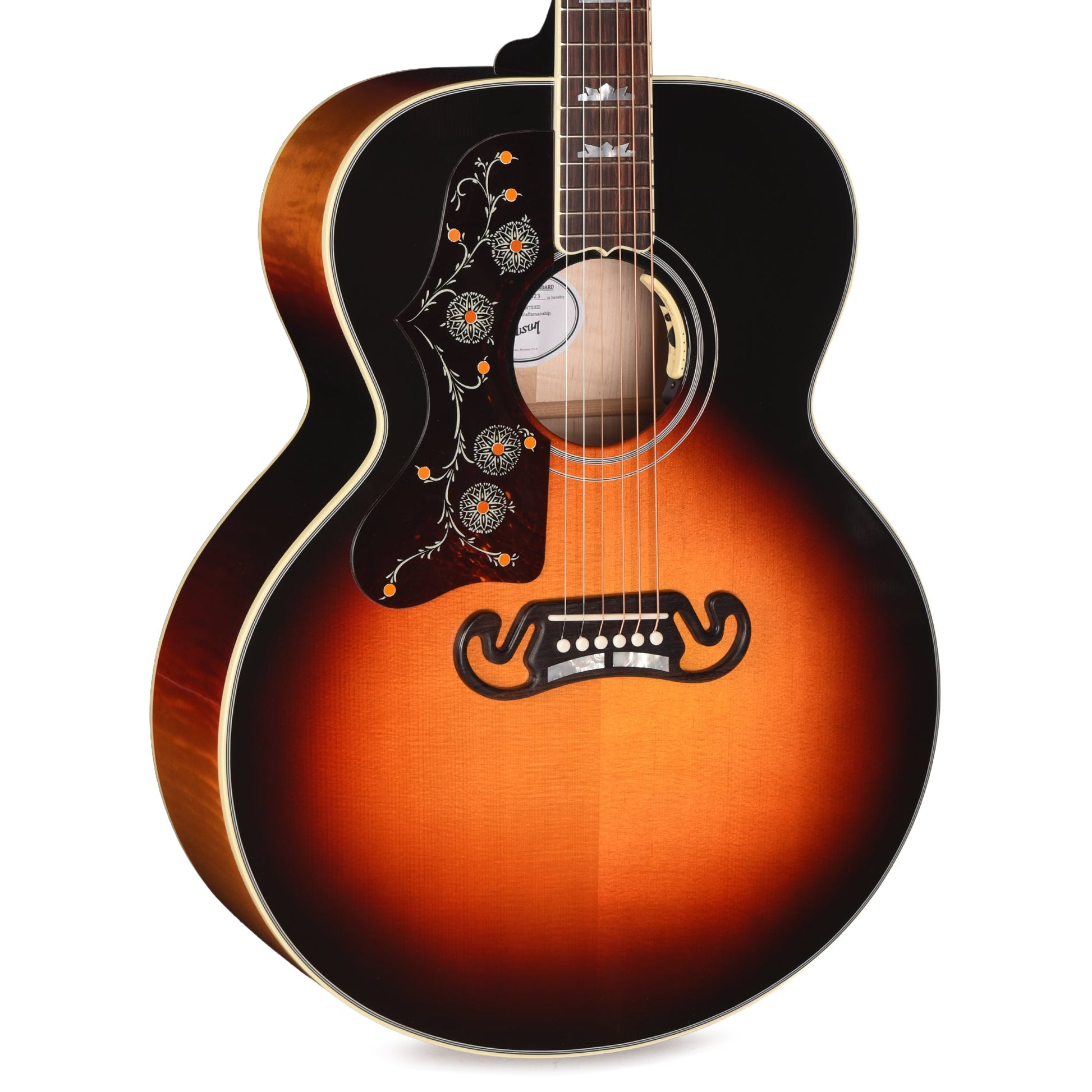 Gibson Modern SJ-200 Standard Maple LEFTY Tri Burst