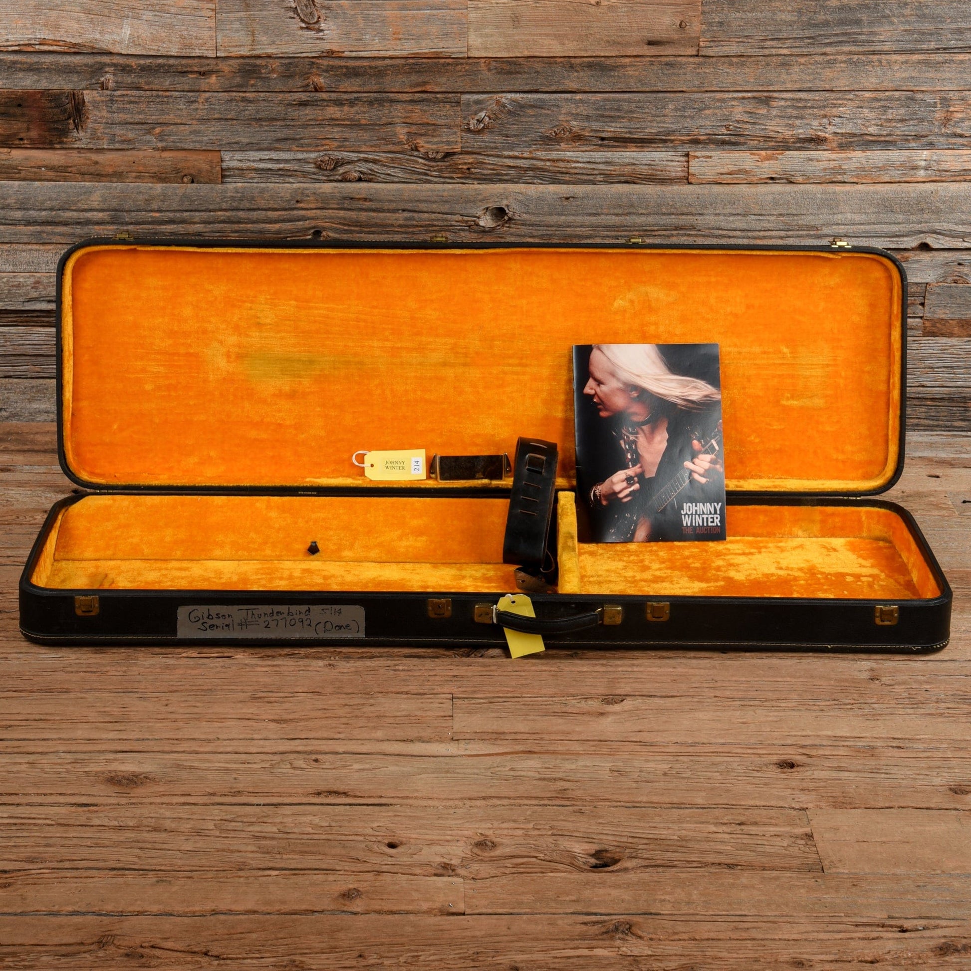 Gibson Thunderbird II (Previously Owned by Johnny Winter) Sunburst 1965
