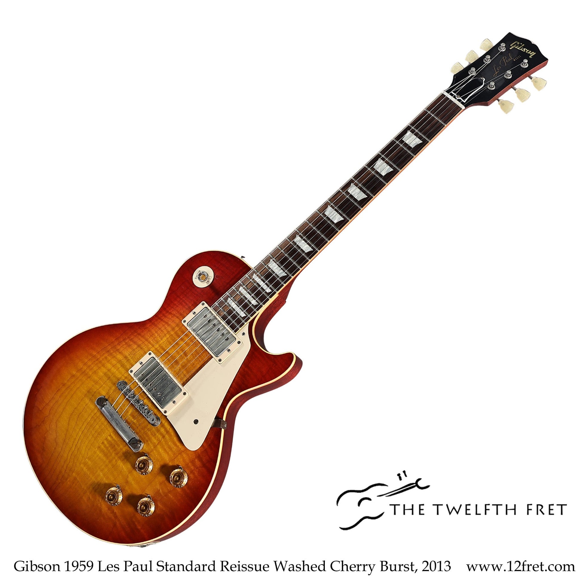 Gibson 1959 Les Paul Standard Reissue Washed Cherry Burst, 2013  [USED]