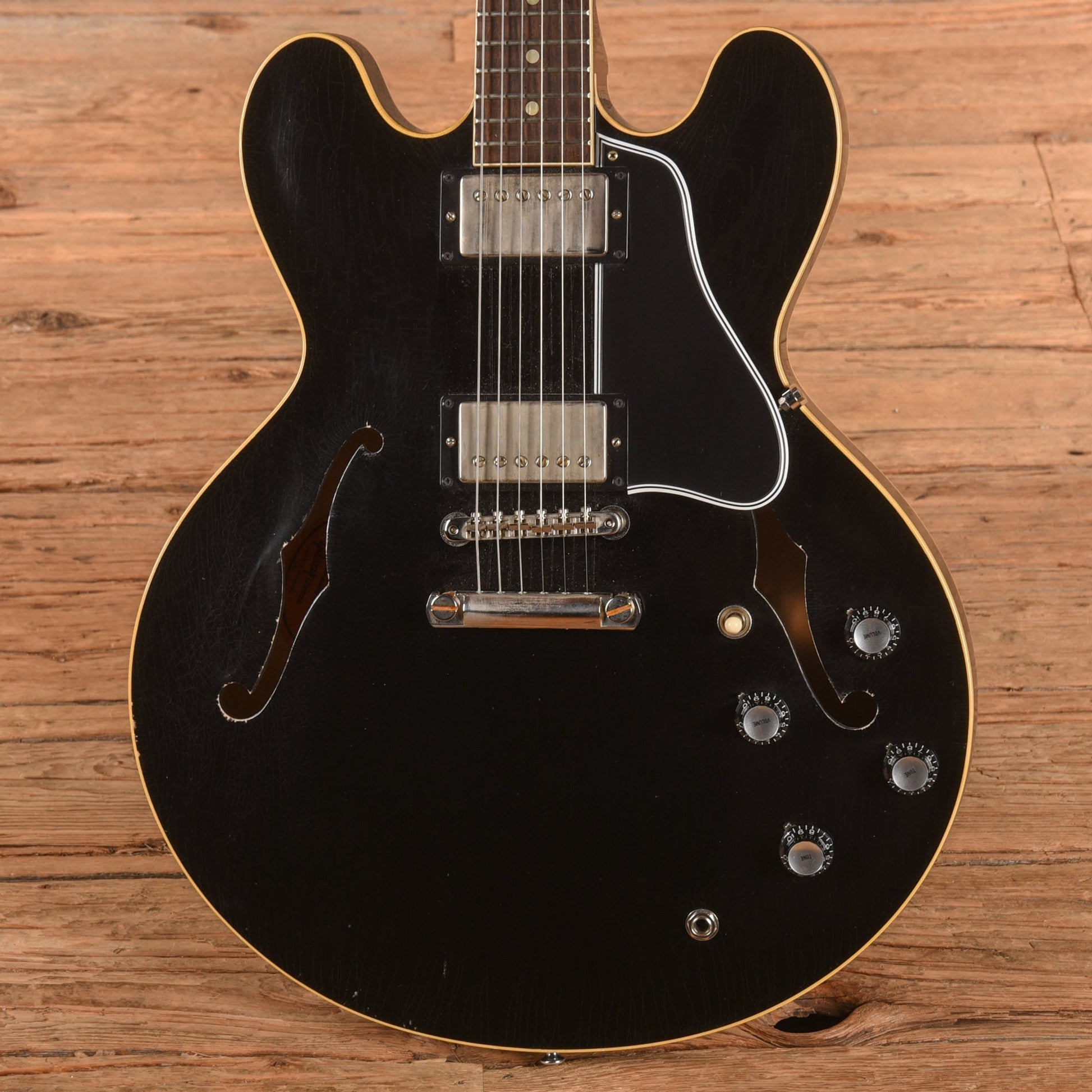 Gibson Custom Shop Murphy Lab '61 ES-335 Reissue "CME Spec" Ultra Light Aged Ebony 2020