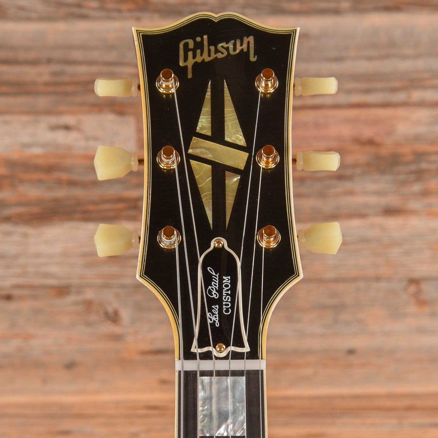 Gibson Custom 1957 Les Paul Custom 3-Pickup Bigsby Murphy Lab Light Aged Ebony 2023