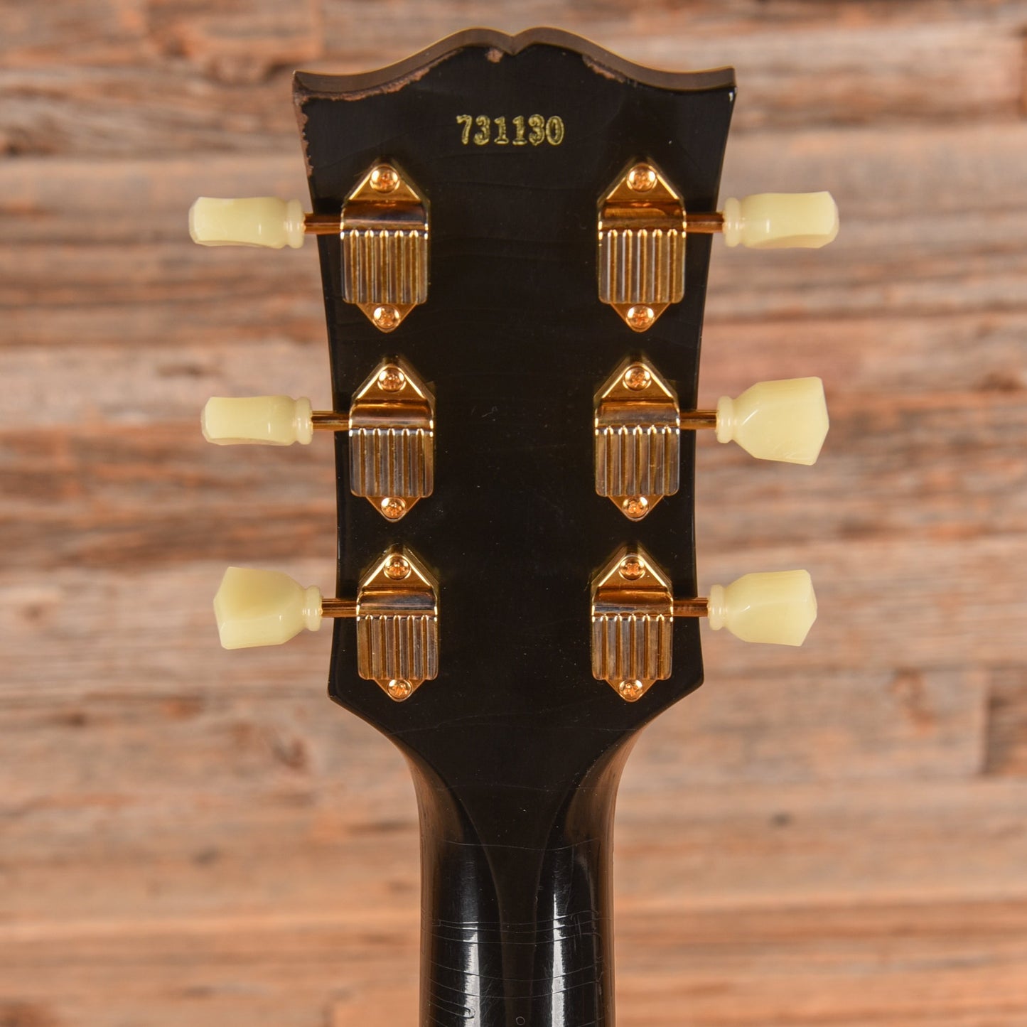Gibson Custom 1957 Les Paul Custom 3-Pickup Bigsby Murphy Lab Light Aged Ebony 2023