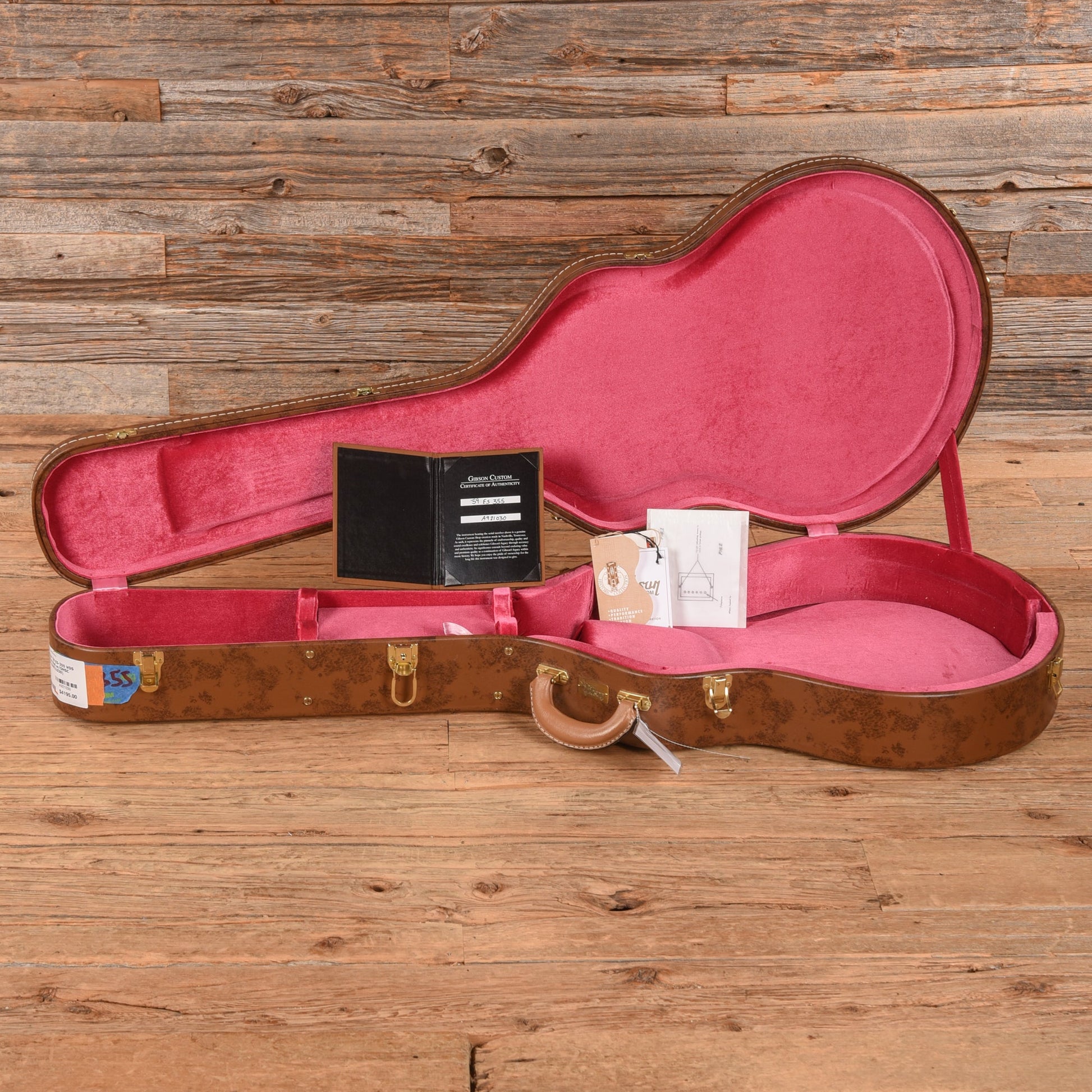 Gibson Custom '59 ES-355 VOS Watermelon Red