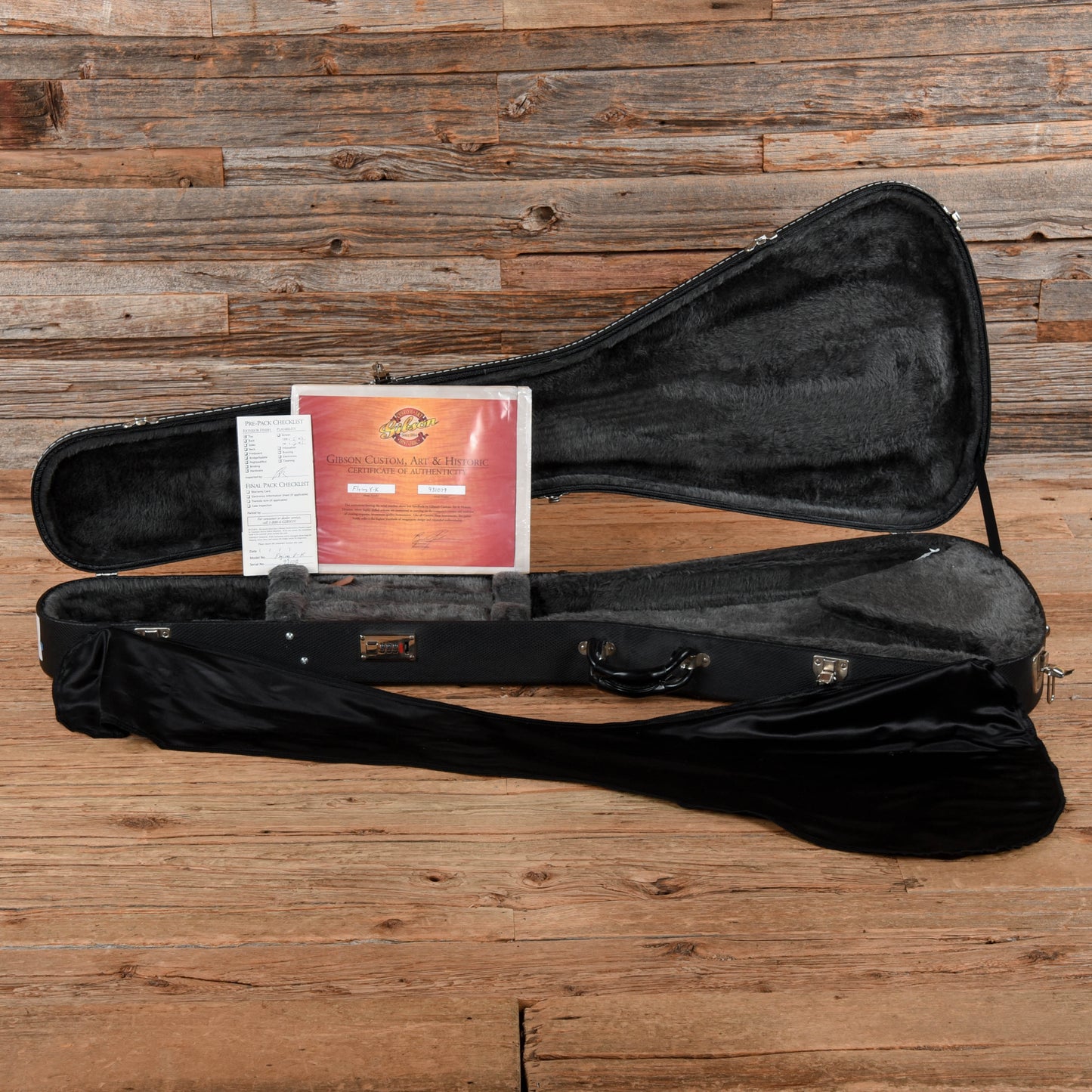 Gibson Custom Art & Historic Flying V Korina Natural 2003