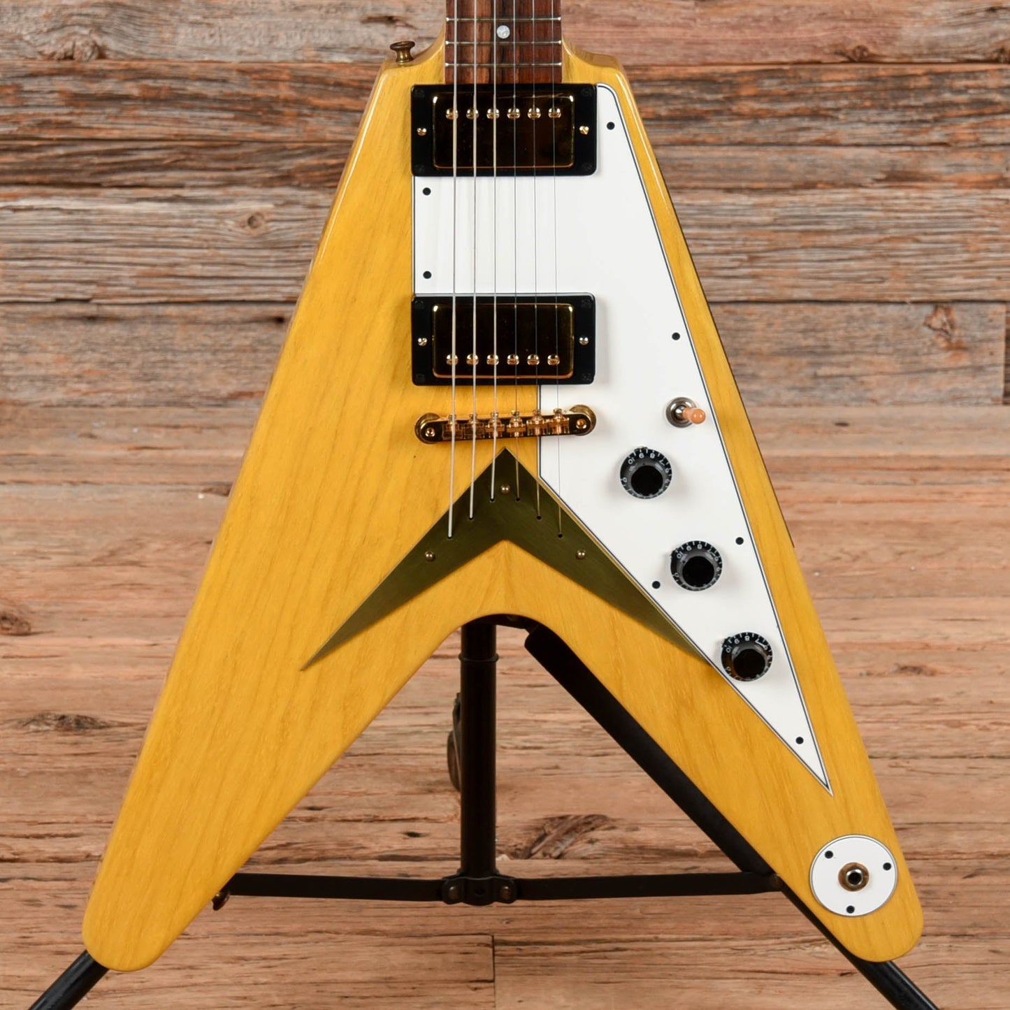 Gibson Custom Art & Historic Flying V Korina Natural 2003