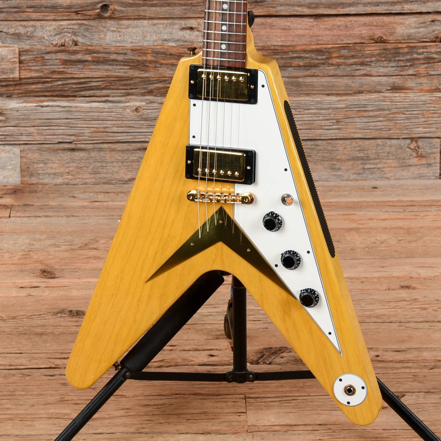 Gibson Custom Art & Historic Flying V Korina Natural 2003