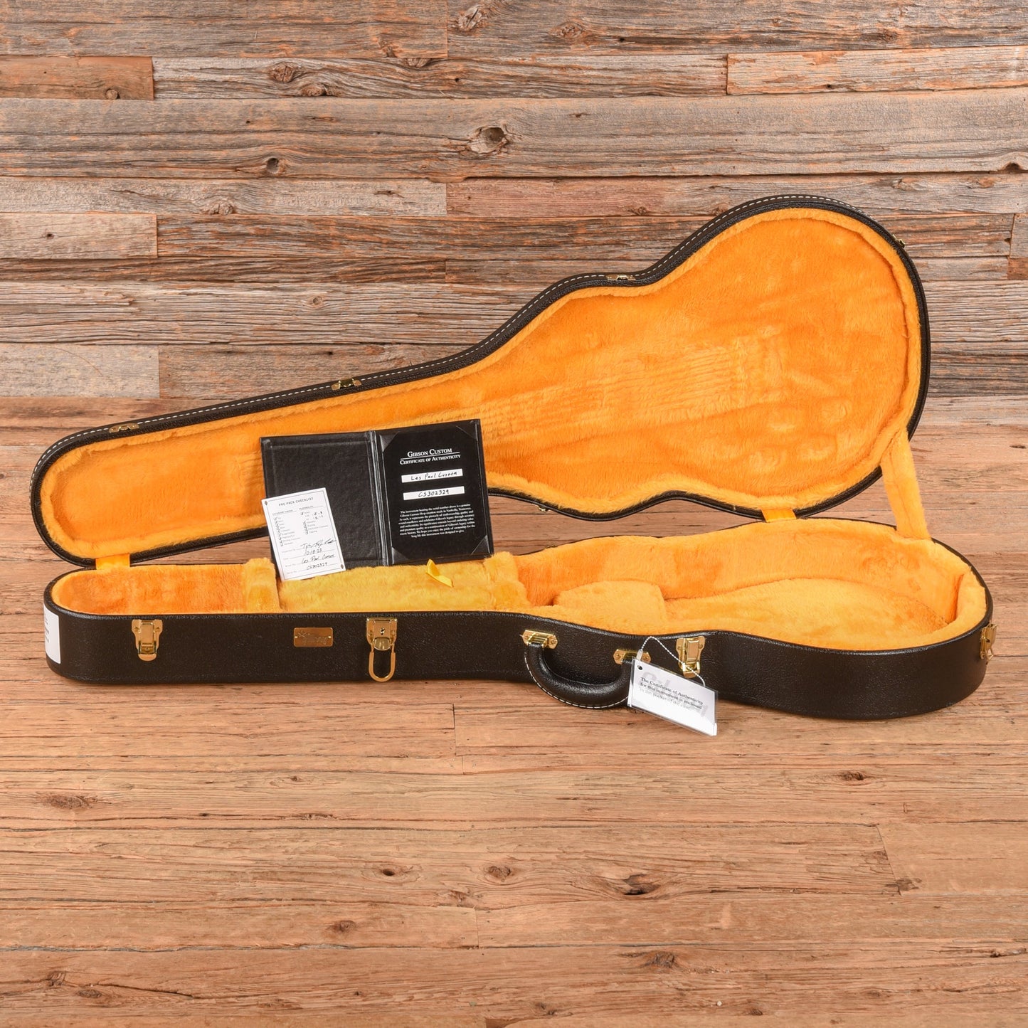 Gibson Custom Les Paul Custom Orange Widow Orange Widow
