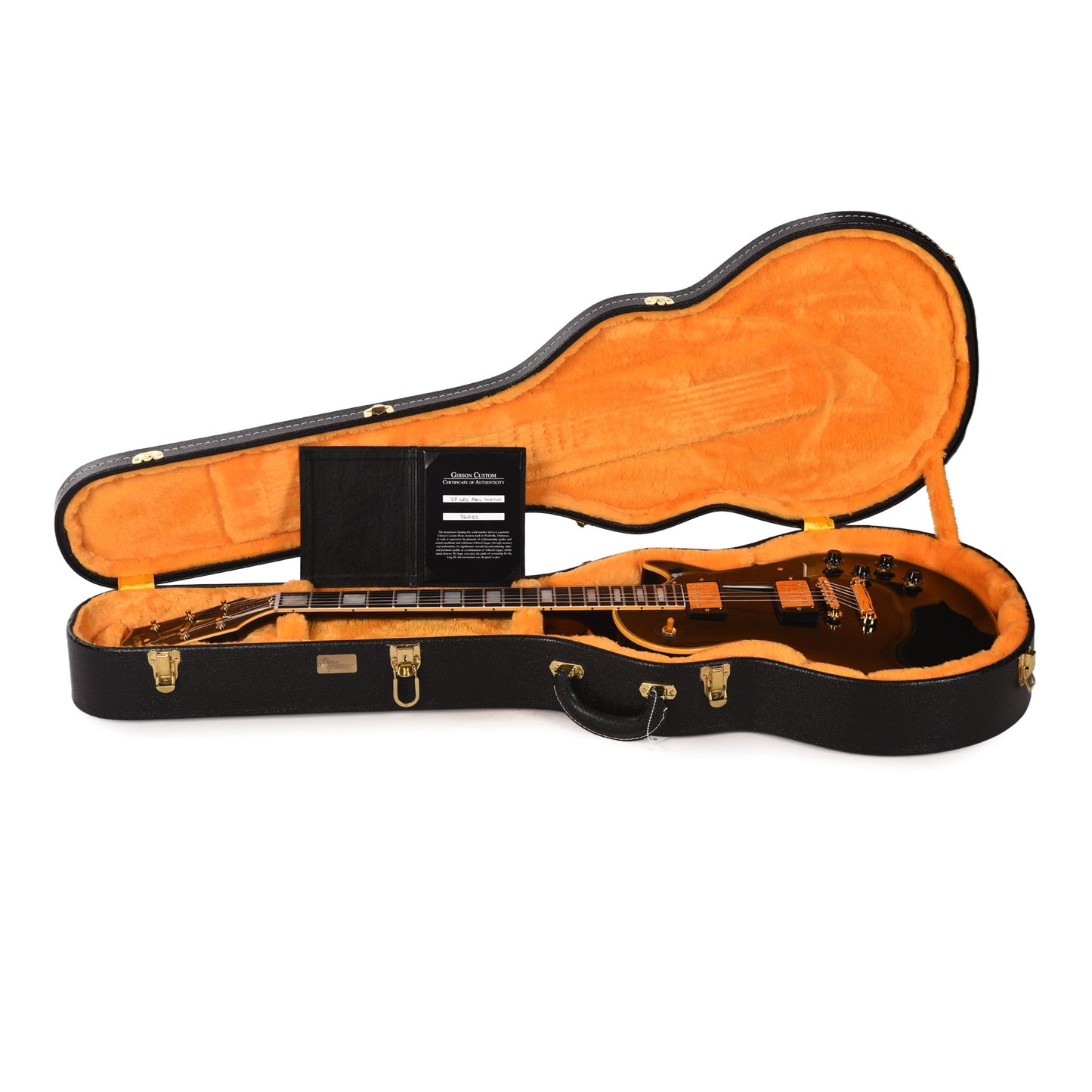 Gibson Custom Shop 1957 Les Paul Custom "CME Spec" Antique Ebony VOS w/Custom "S" Buckers