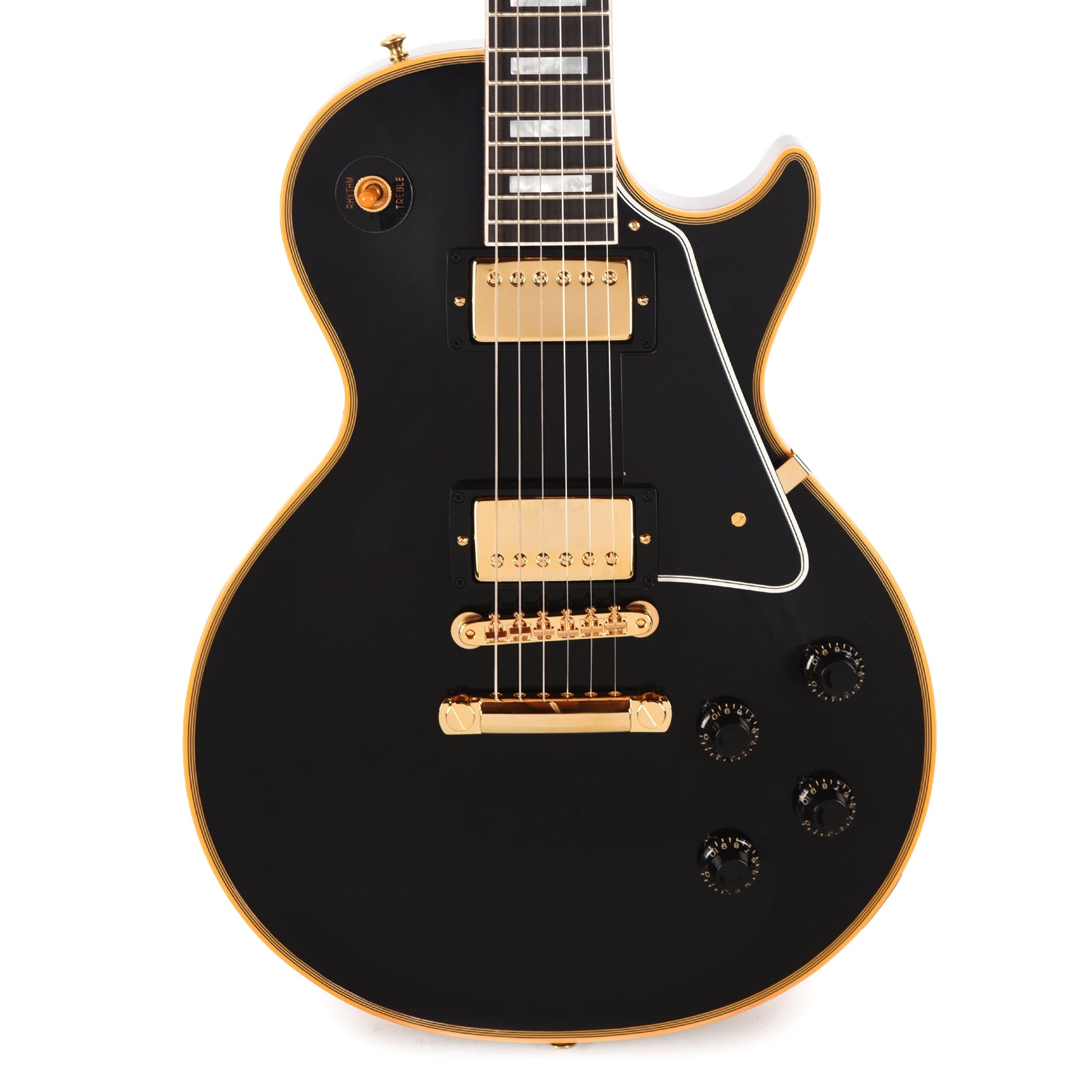 Gibson Custom Shop 1957 Les Paul Custom "CME Spec" Antique Ebony VOS w/Custom "S" Buckers