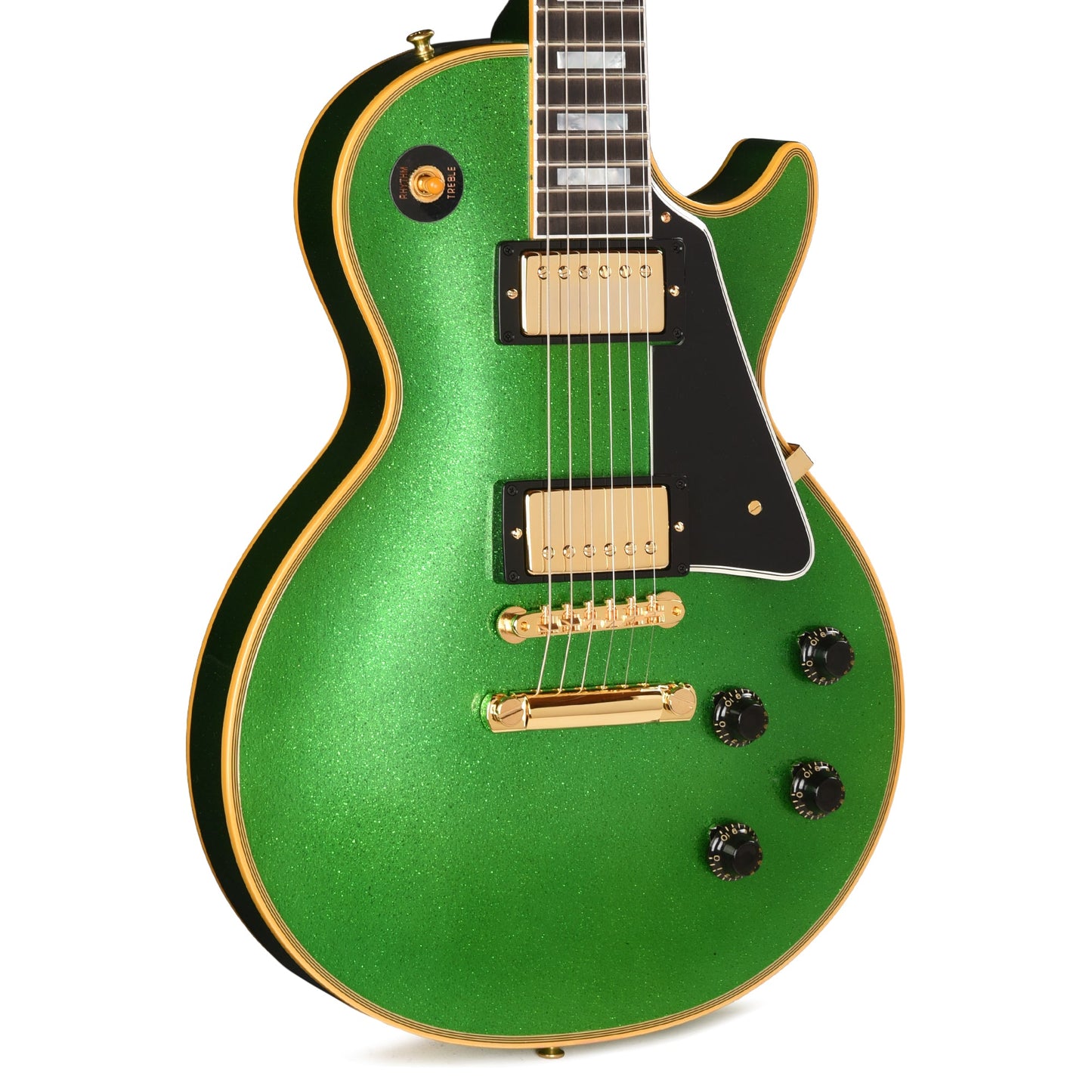 Gibson Custom Shop 1957 Les Paul Custom "CME Spec" Antique Green Sparkle VOS w/Custom "S" Bucker