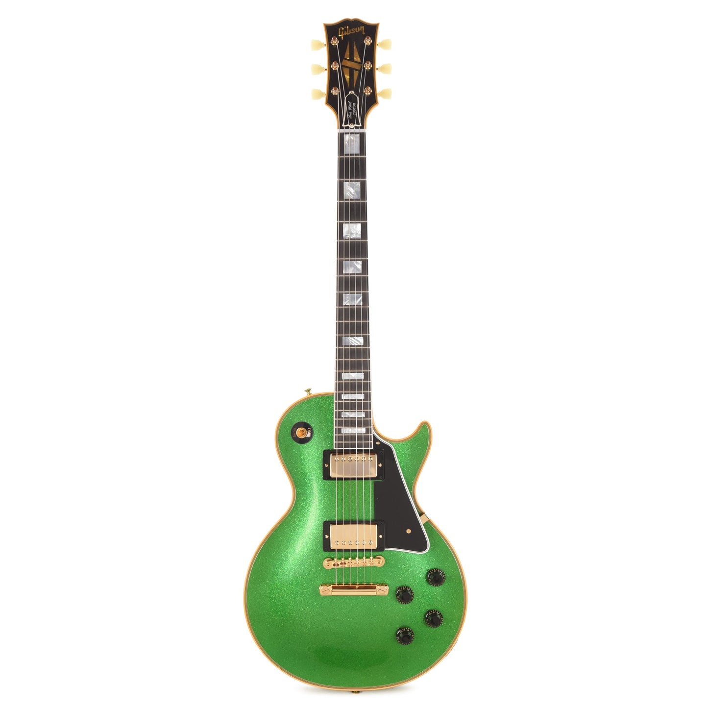 Gibson Custom Shop 1957 Les Paul Custom "CME Spec" Antique Green Sparkle VOS w/Custom "S" Bucker