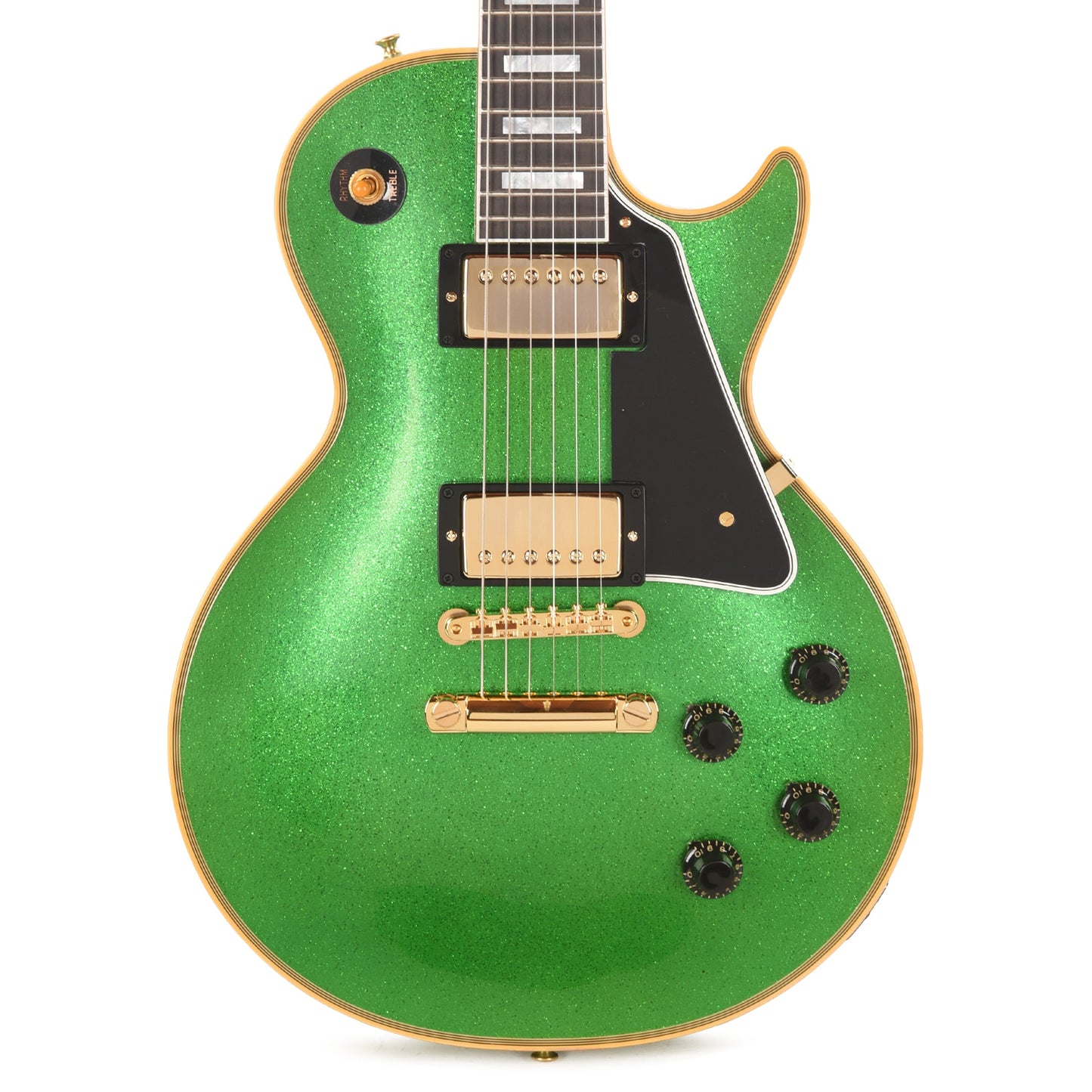 Gibson Custom Shop 1957 Les Paul Custom "CME Spec" Antique Green Sparkle VOS w/Custom "S" Bucker