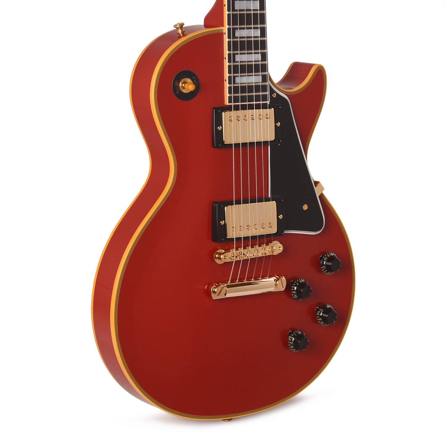 Gibson Custom Shop 1957 Les Paul Custom "CME Spec" Heavy Antique Cardinal Red VOS w/'59 Carmelita Neck