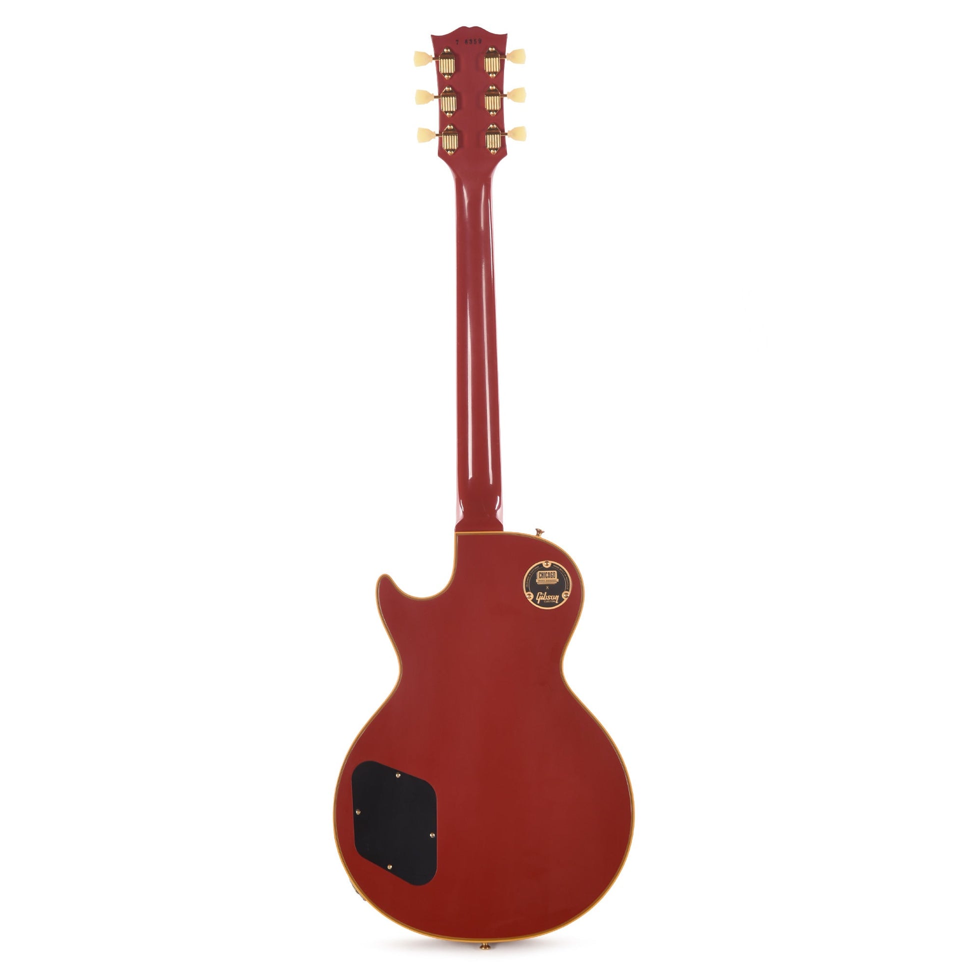 Gibson Custom Shop 1957 Les Paul Custom "CME Spec" Heavy Antique Cardinal Red VOS w/'59 Carmelita Neck