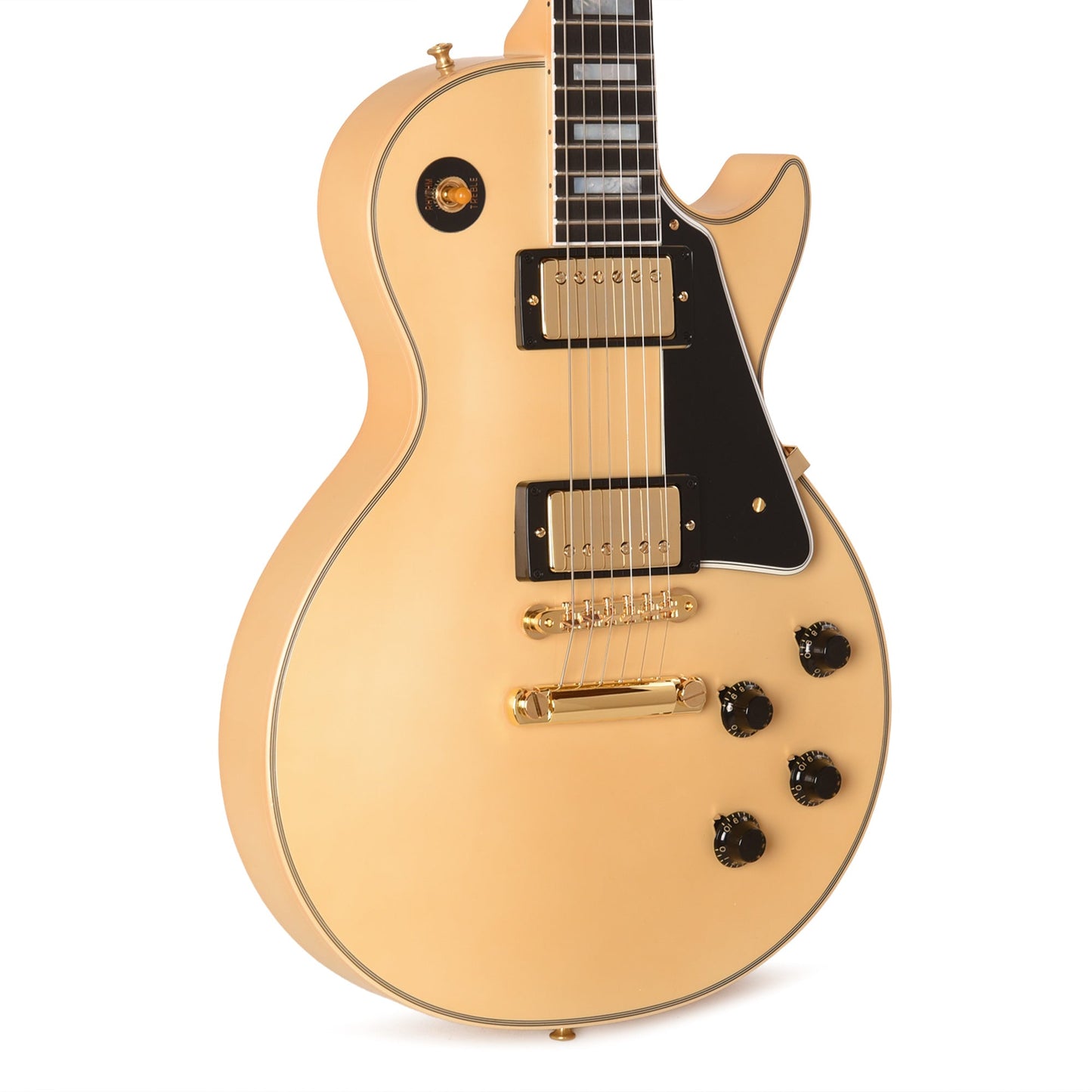 Gibson Custom Shop 1957 Les Paul Custom "CME Spec" Heavy Antique Polaris White VOS w/Custom "S" Buckers