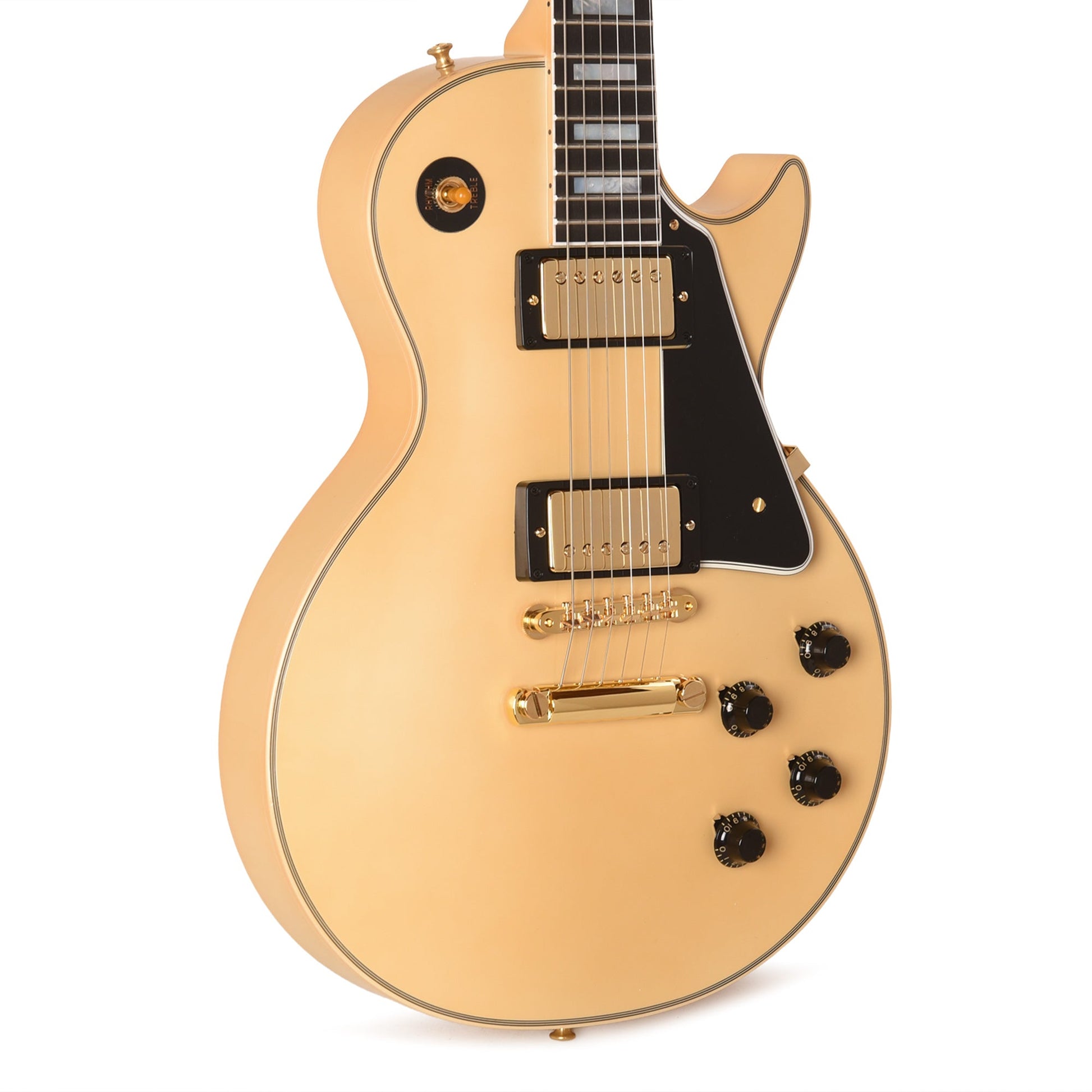 Gibson Custom Shop 1957 Les Paul Custom "CME Spec" Heavy Antique Polaris White VOS w/Custom "S" Buckers