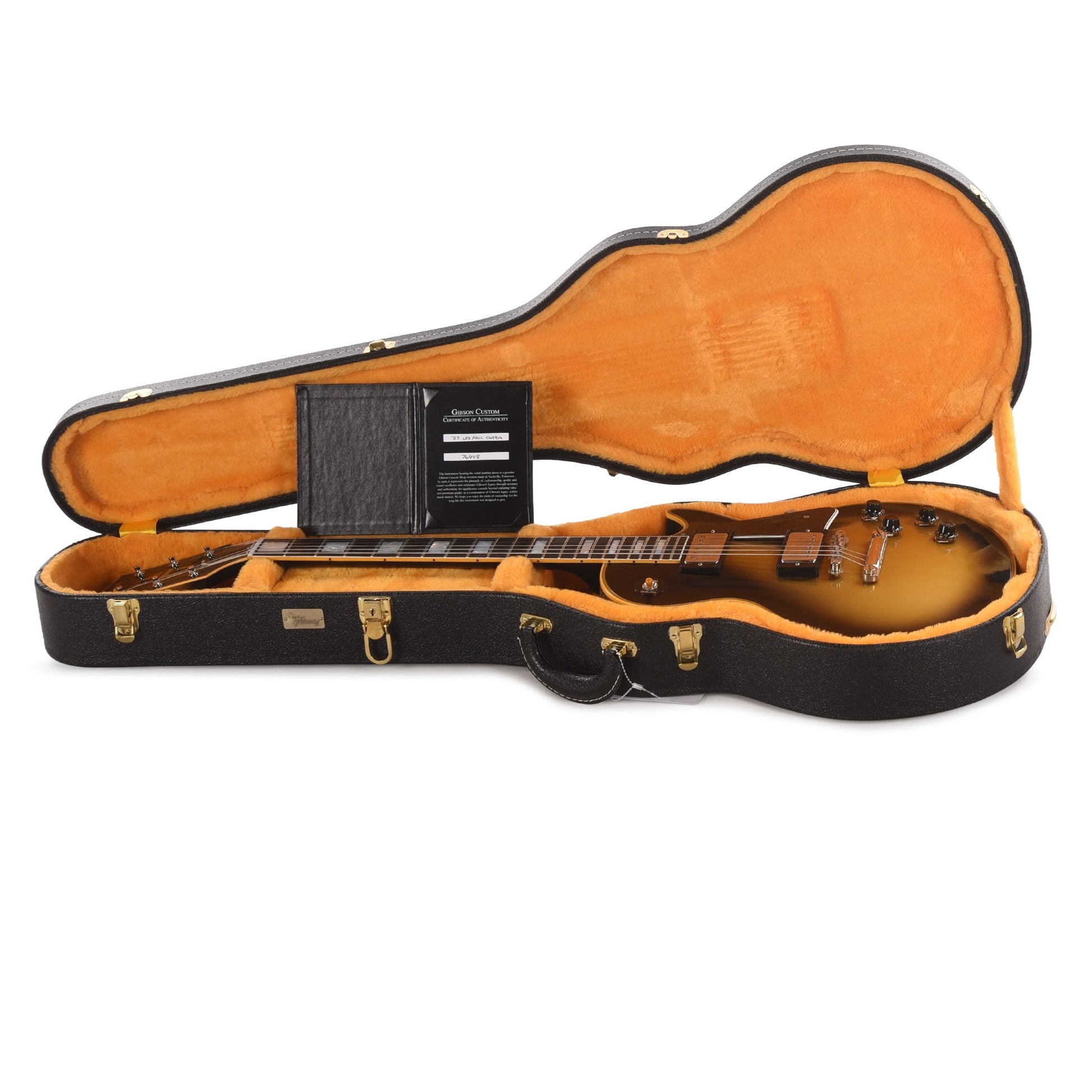 Gibson Custom Shop 1957 Les Paul Custom "CME Spec" Heavy Antique Silverburst VOS w/60 V3 Neck