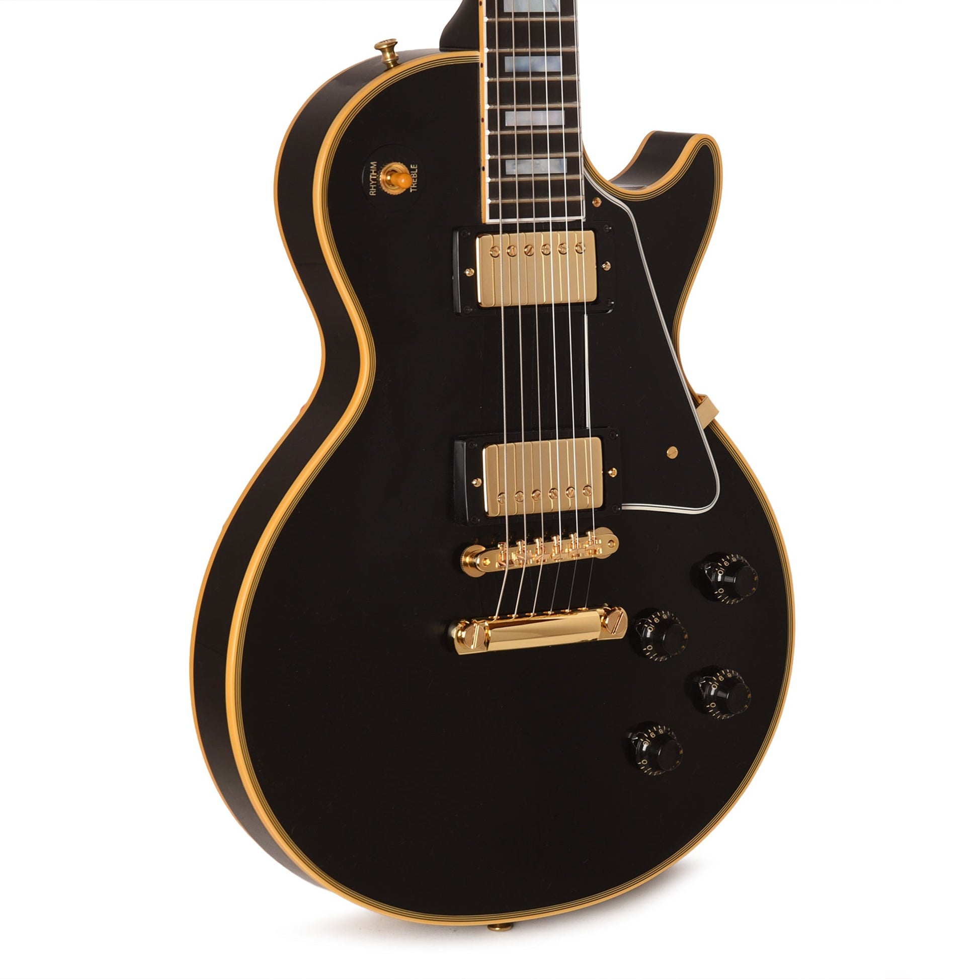 Gibson Custom Shop 1957 Les Paul Custom Reissue 2-Pickup Ebony VOS