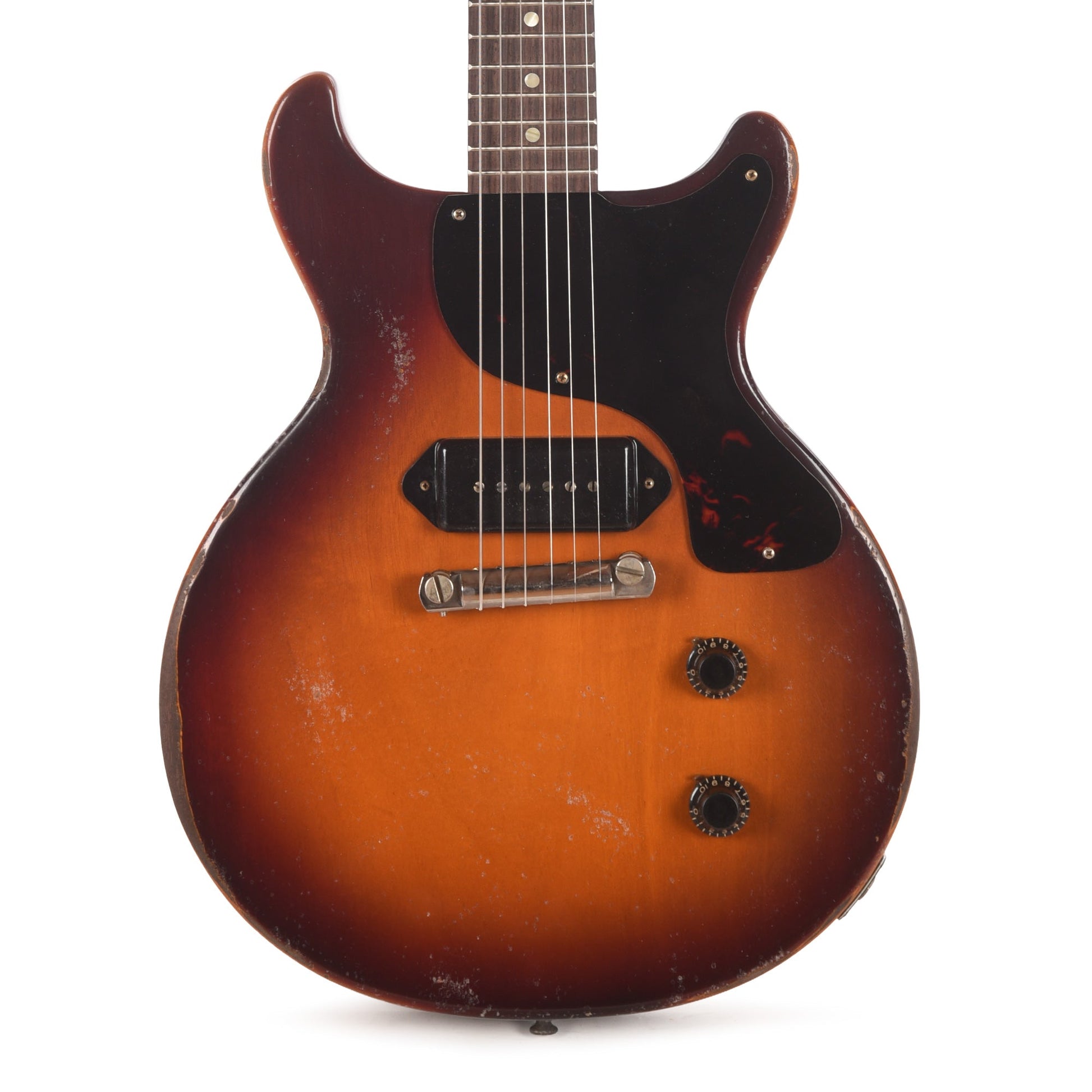 Gibson Custom Shop 1958 Les Paul Junior Double Cut Antique Sunburst Murphy Lab Heavy Aged