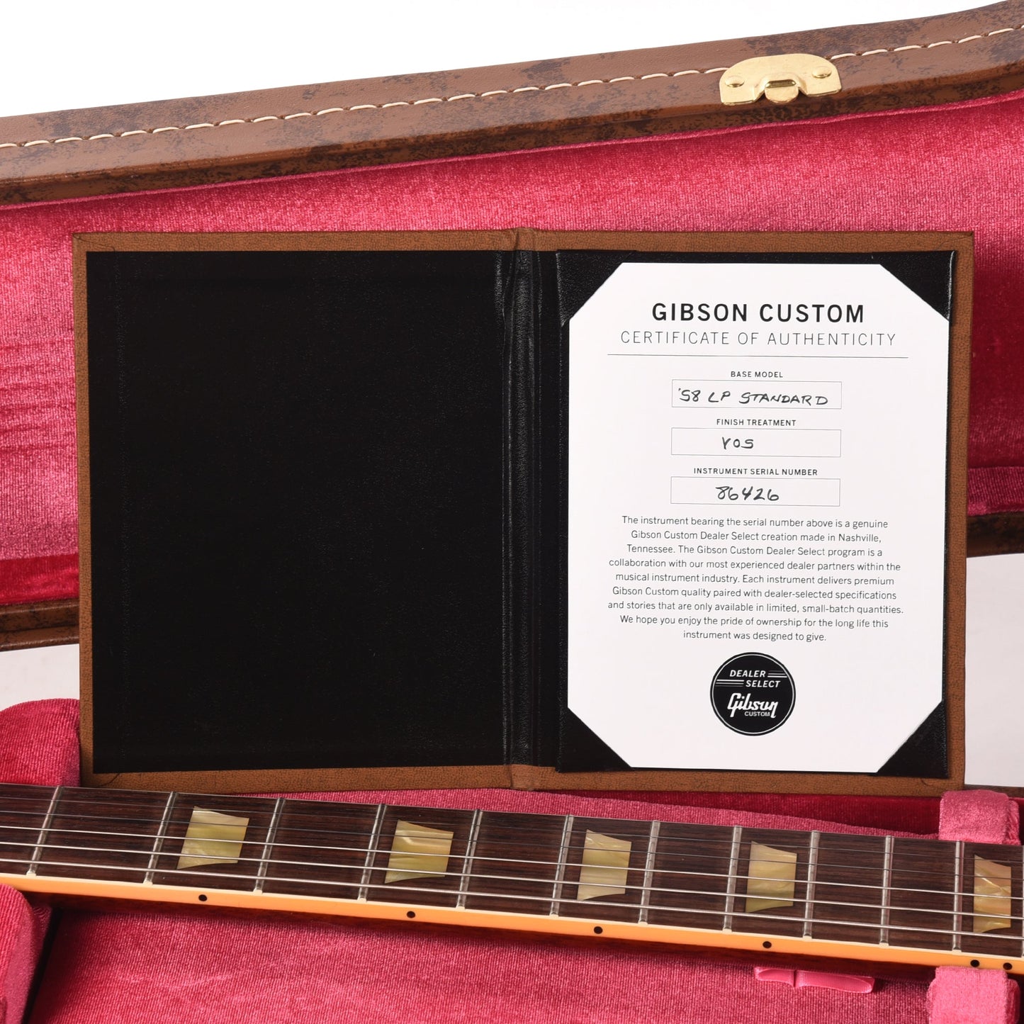 Gibson Custom Shop 1958 Les Paul Standard "CME Spec" Green Lemon VOS w/59 Carmelita Neck