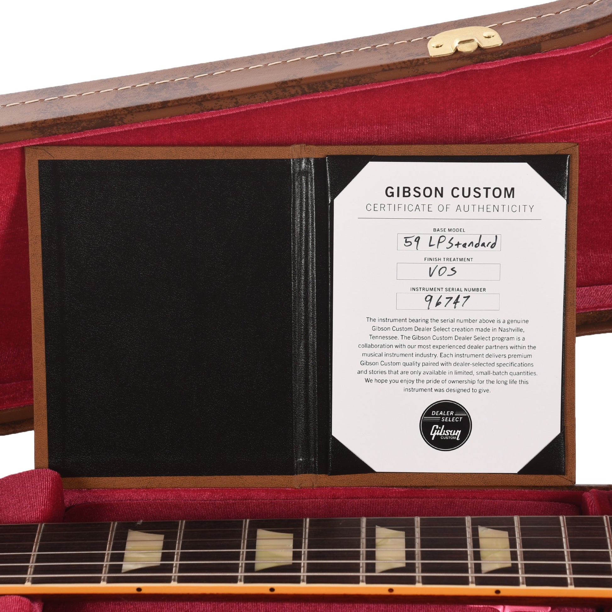 Gibson Custom Shop 1959 Les Paul Standard "CME Spec" Cover Burst VOS w/'59 Carmelita Neck
