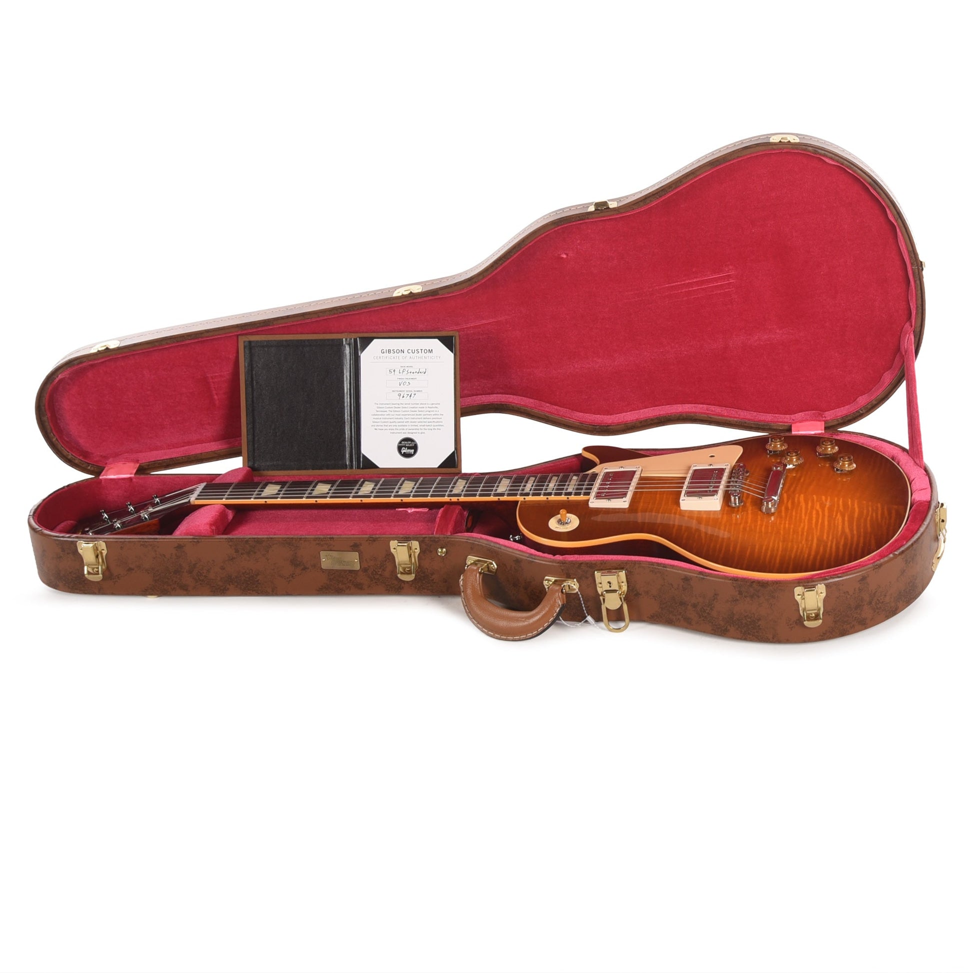 Gibson Custom Shop 1959 Les Paul Standard "CME Spec" Cover Burst VOS w/'59 Carmelita Neck
