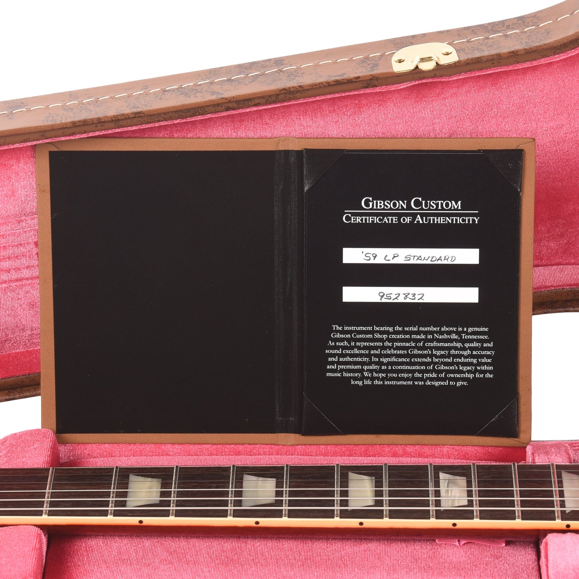 Gibson Custom Shop 1959 Les Paul Standard "CME Spec" Dirty Lemon VOS w/59 Carmelita Neck