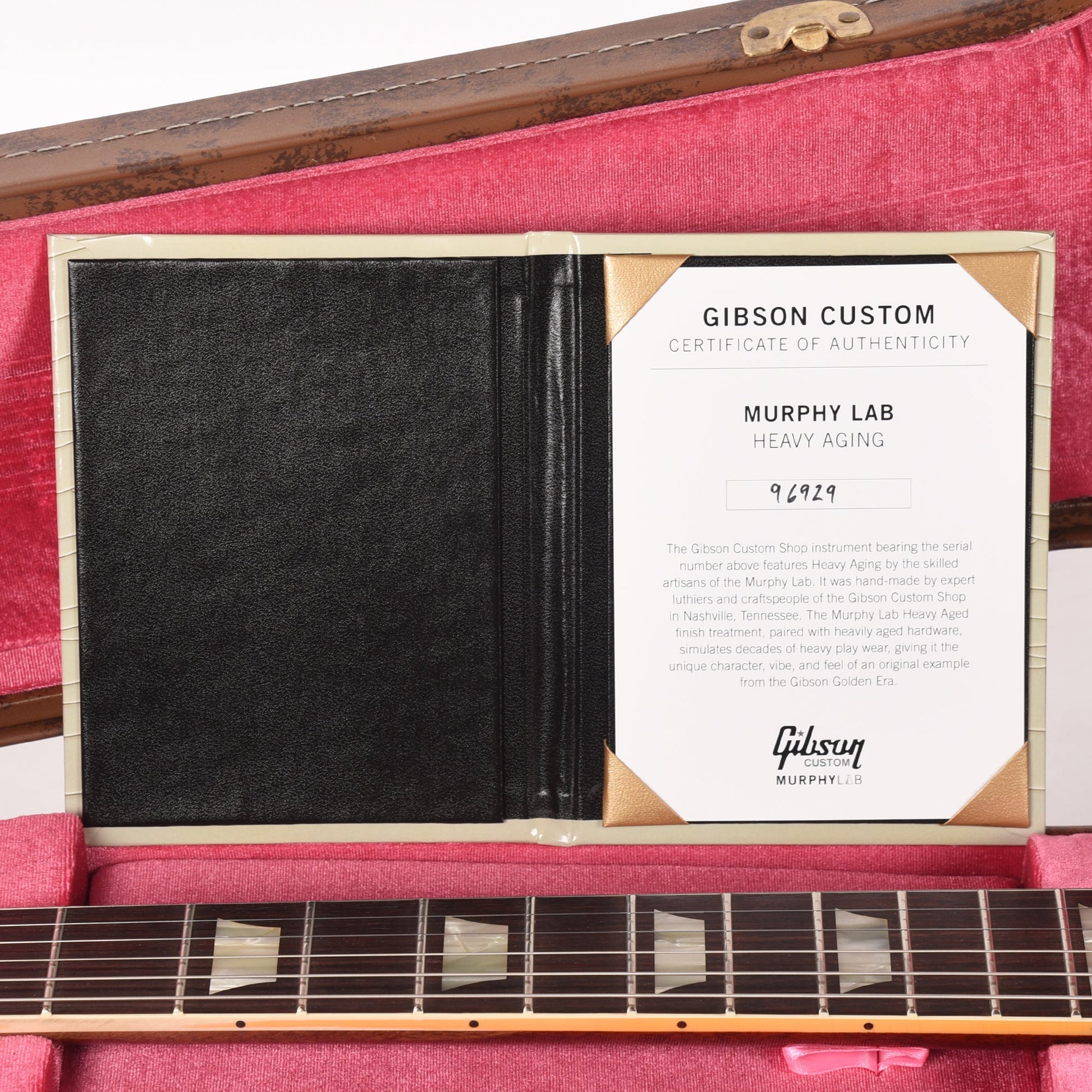Gibson Custom Shop 1959 Les Paul Standard "CME Spec" Kindred Burst Murphy Lab Heavy Aged NH w/'59 Carmelita Neck & Double Black Custom "S" Buckers