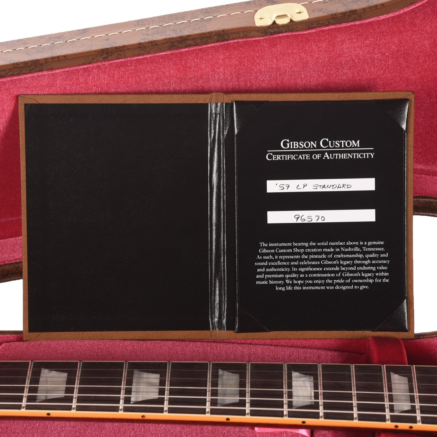 Gibson Custom Shop 1959 Les Paul Standard "CME Spec" Red Pine Burst VOS w/'60 V2 Neck Profile